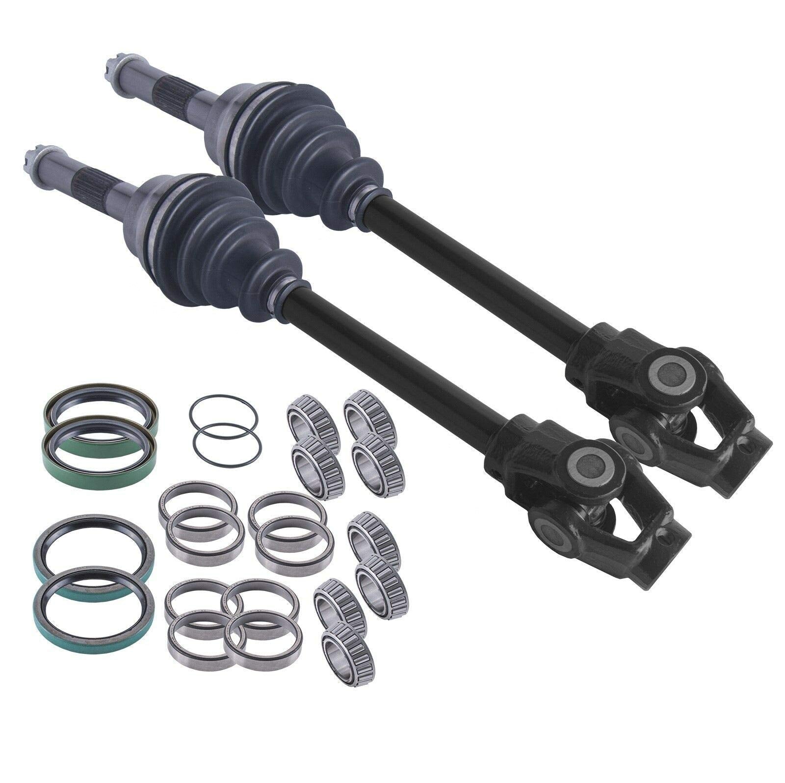 East Lake Axle front cv axles & wheel bearings set for Polaris Sportsman 335/400/500/500 HO 1995-2004