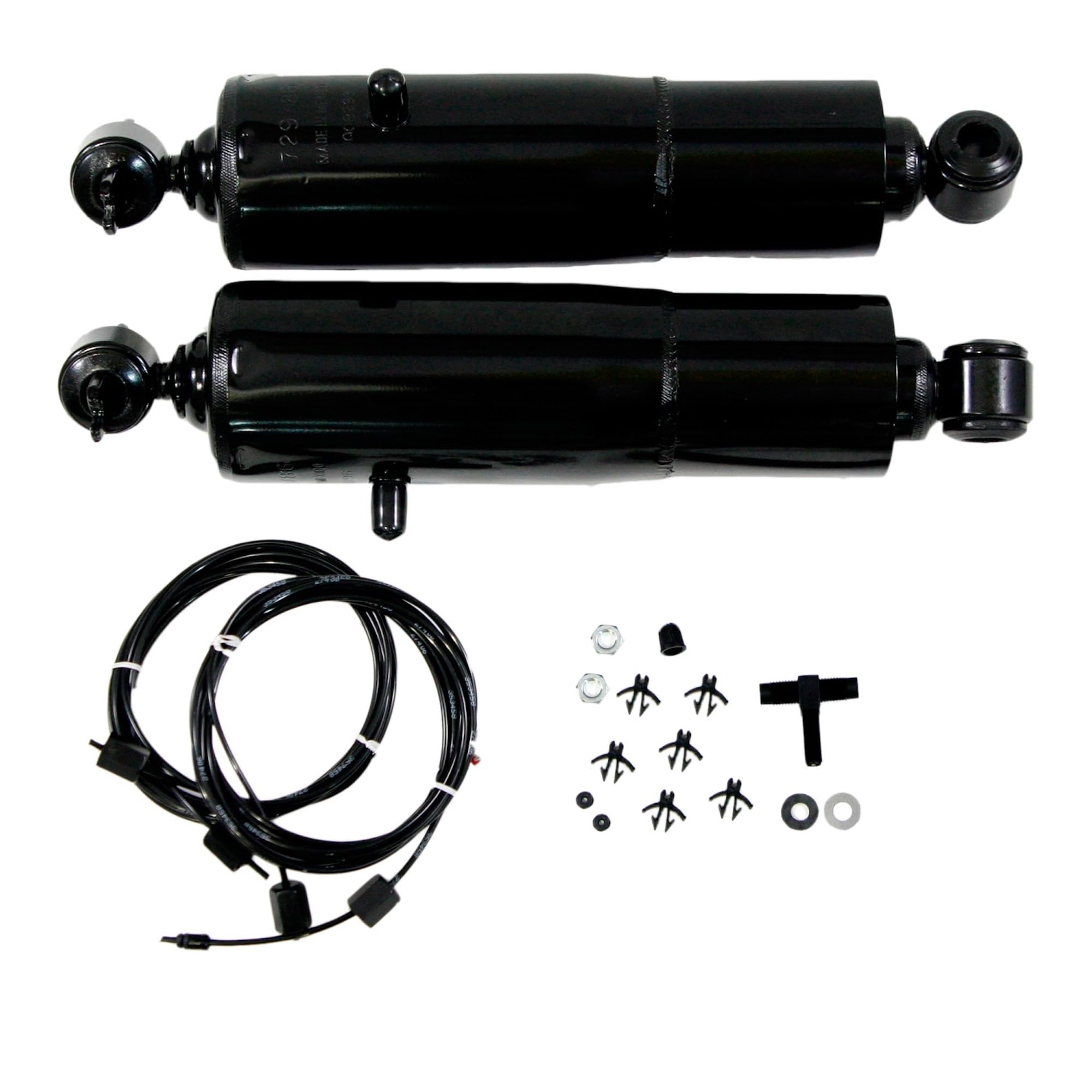 Gabriel 49226 HiJackers Rear Adjustable Air Shock Absorbers Compatible with 84-01 Jeep Cherokee; 84-90 Jeep Wagoneer (1 Pair)