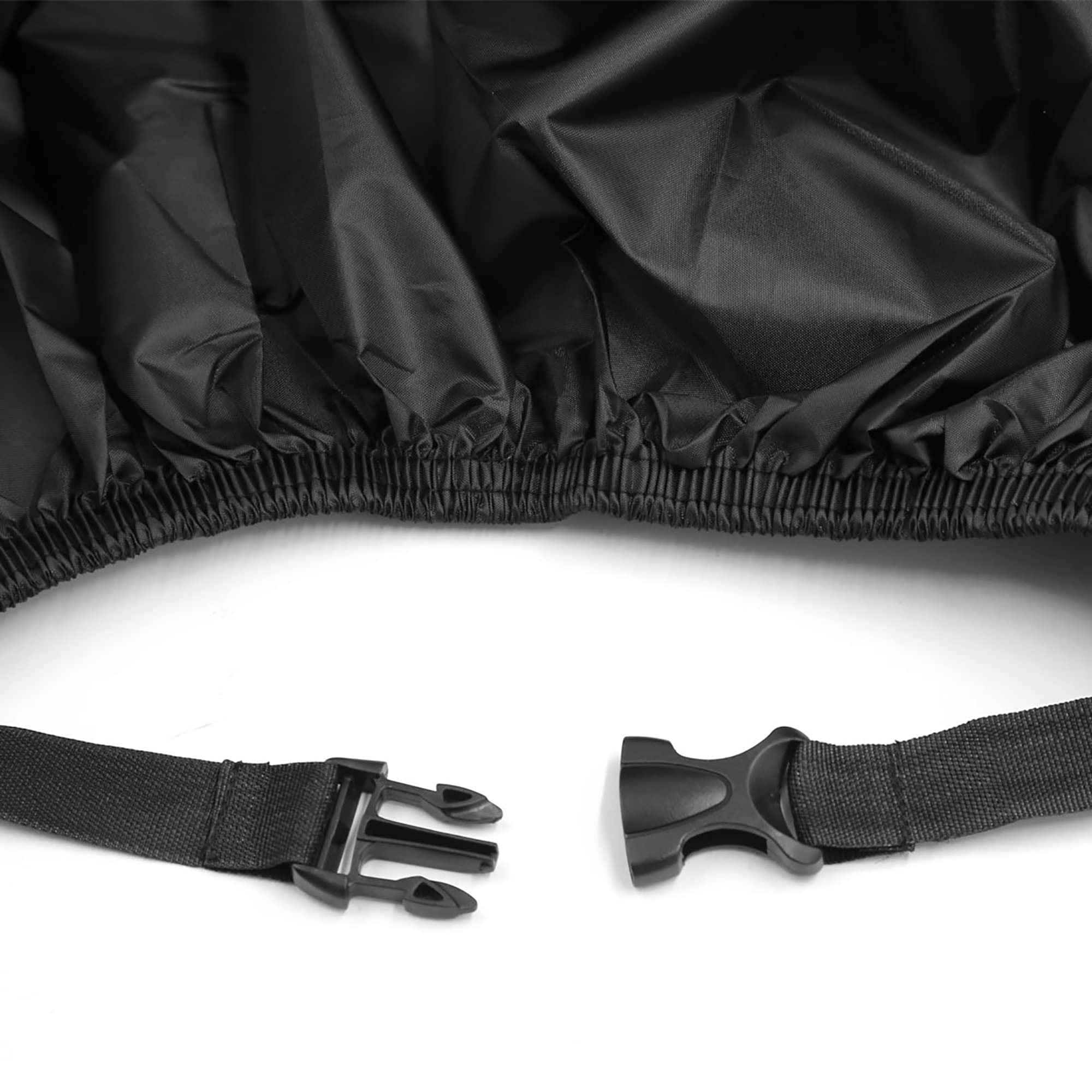 Uxcell L 190T Rain Dust Motorcycle Cover Blue&Black Outdoor 86Inch For Harley Davidson