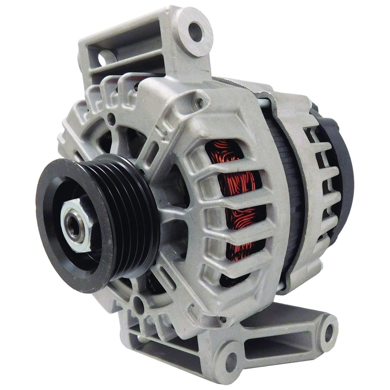 OEG Parts New Alternator Compatible With Chevrolet Chevy Cobalt 2.2L 2.4L 2008-2010, Malibu 2.4L 2008-2012, Pontiac G5 2.2L 2.4L