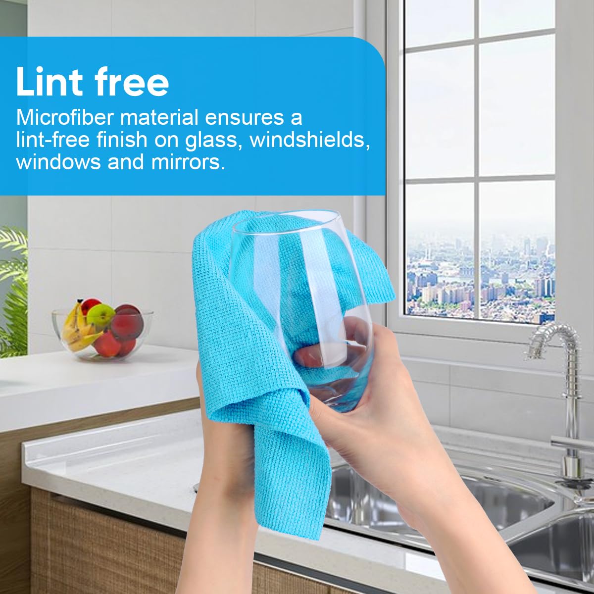 UNIMADE Microfiber Cleaning Cloths, 150PK Lint-Free Reusable Rags, 11.5"x11.5", Multicolor for Car, Kitchen, Garage, and Automotive Use