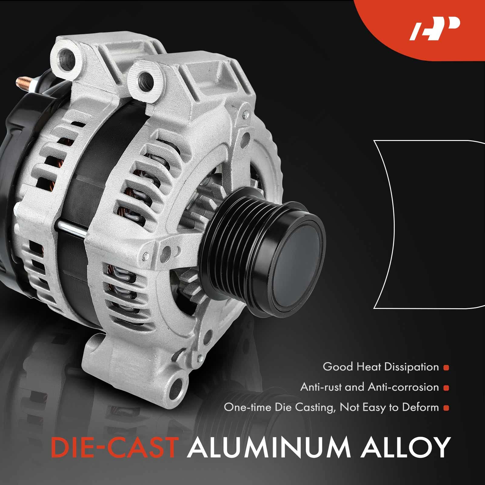A-Premium Alternator Compatible With Chrysler 200 11-14, Town & Country 11-16 & Dodge Avenger 11-14, Grand Caravan 11-20, Journe