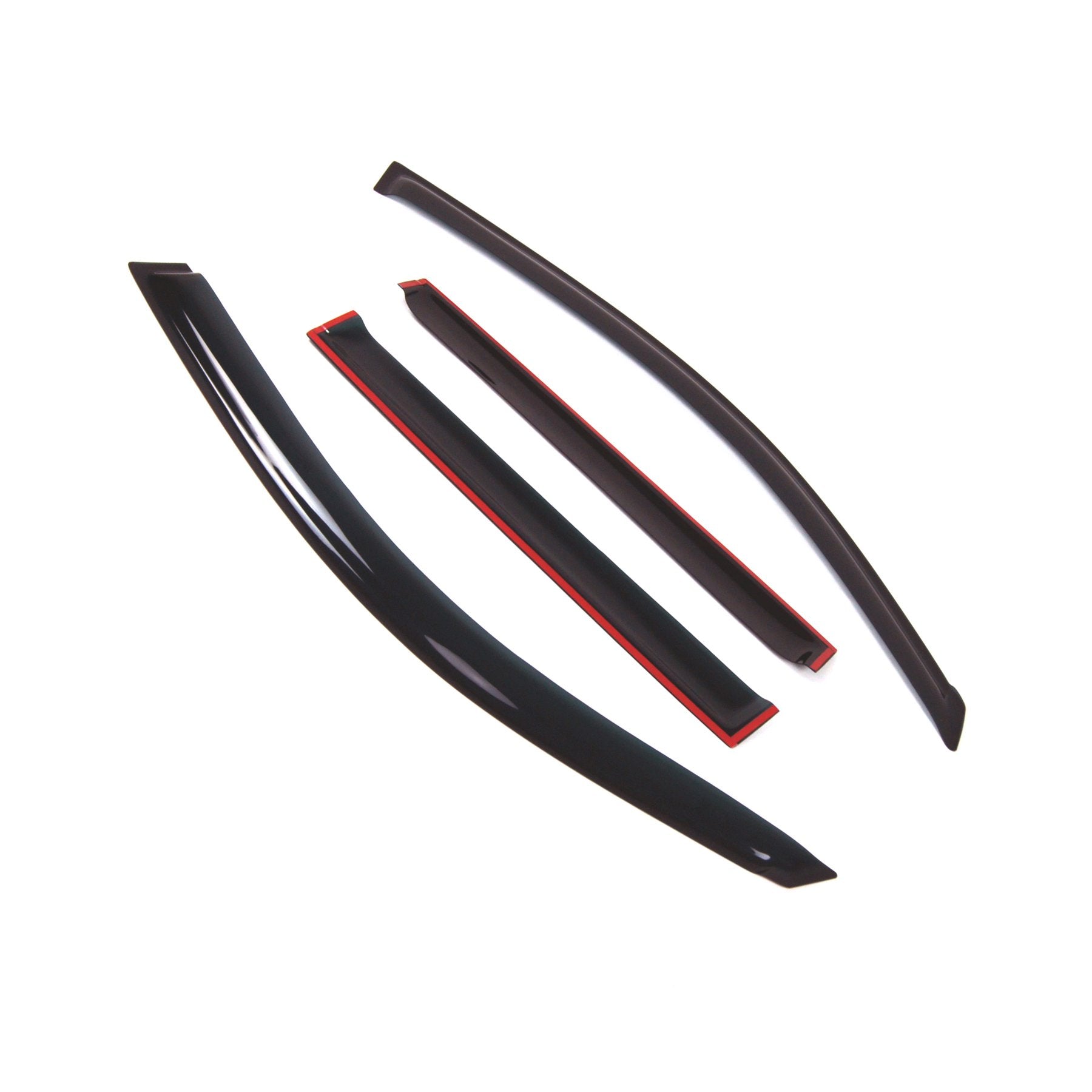 Car Window Rain Guard | Outside Mount Visors Auto Side Window Deflectors | Windows Visor Rain Shields Compatible With 2008-2013