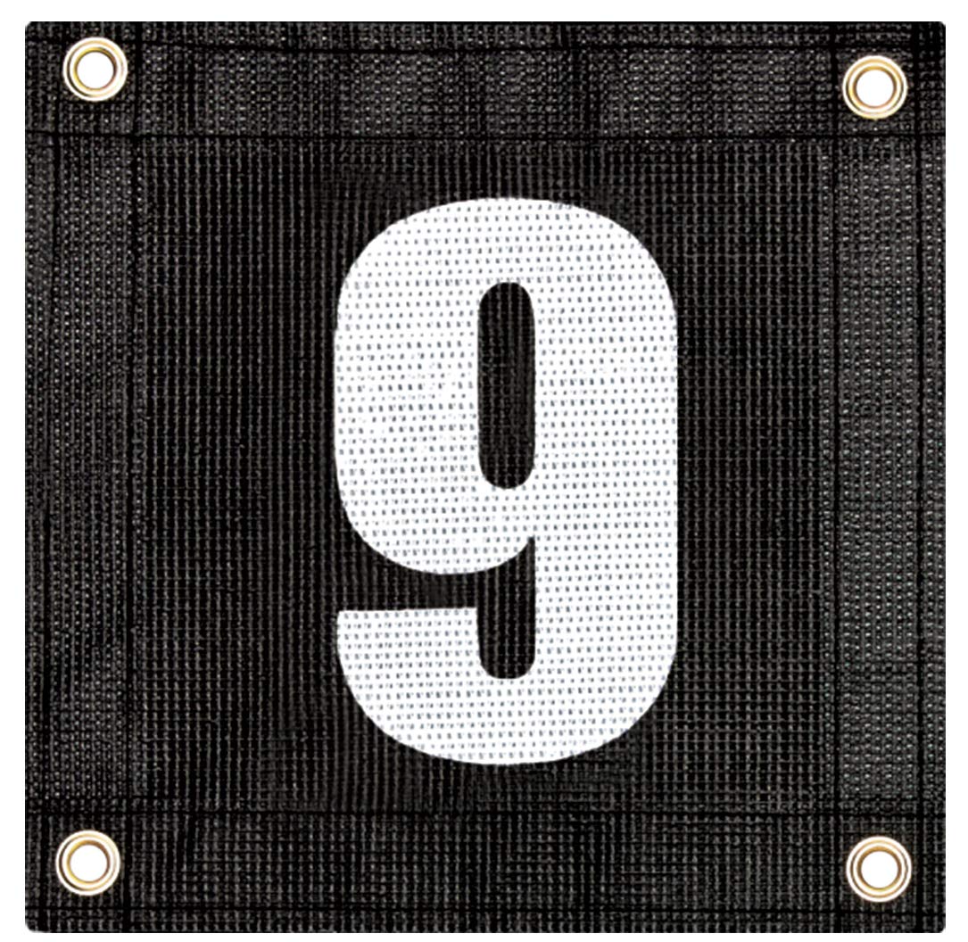 Court Numbers for Tennis or Pickleball, Numbers 1-24, Hang on Fence or Net