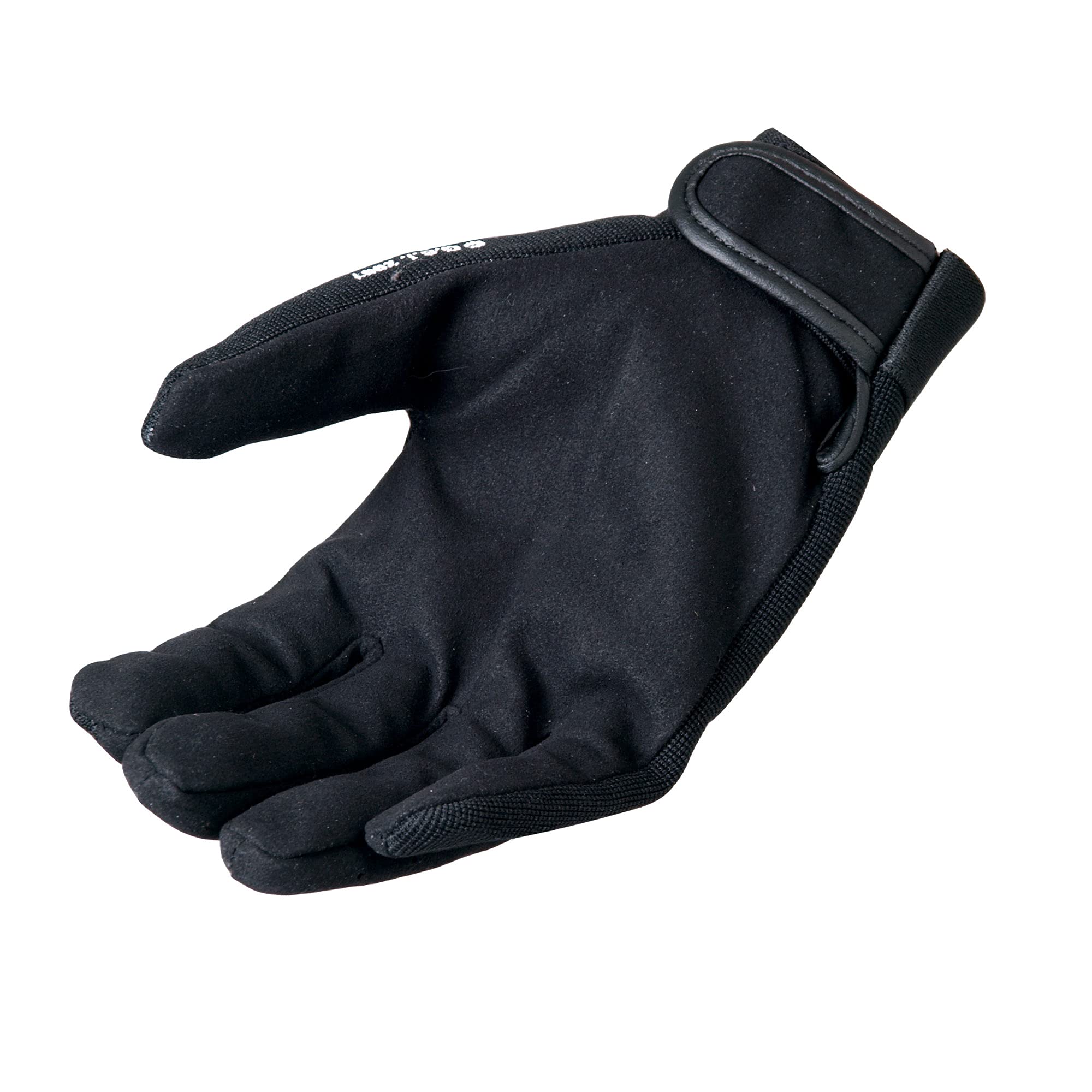 Hot Leathers Skeleton Mechanic Gloves, X-Large, Black, Textile, Model GVM2007 BLACK
