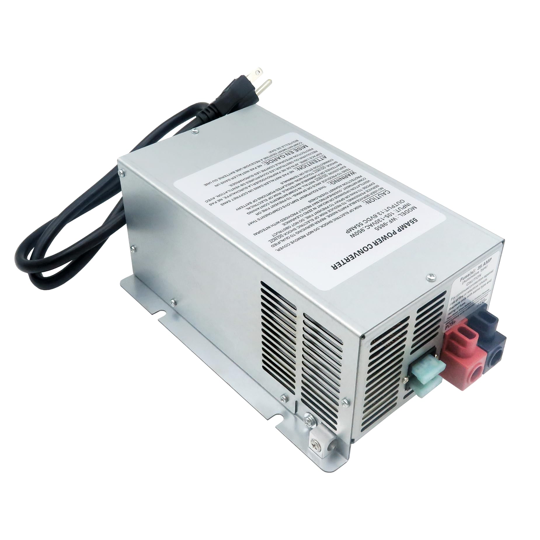 WF-9855 55 Amp Deck Mount RV Power Converter,Compatible with WF-9855, WF-9855-MBA,WF-9855AN & Other WF-9800 Series Power Convert
