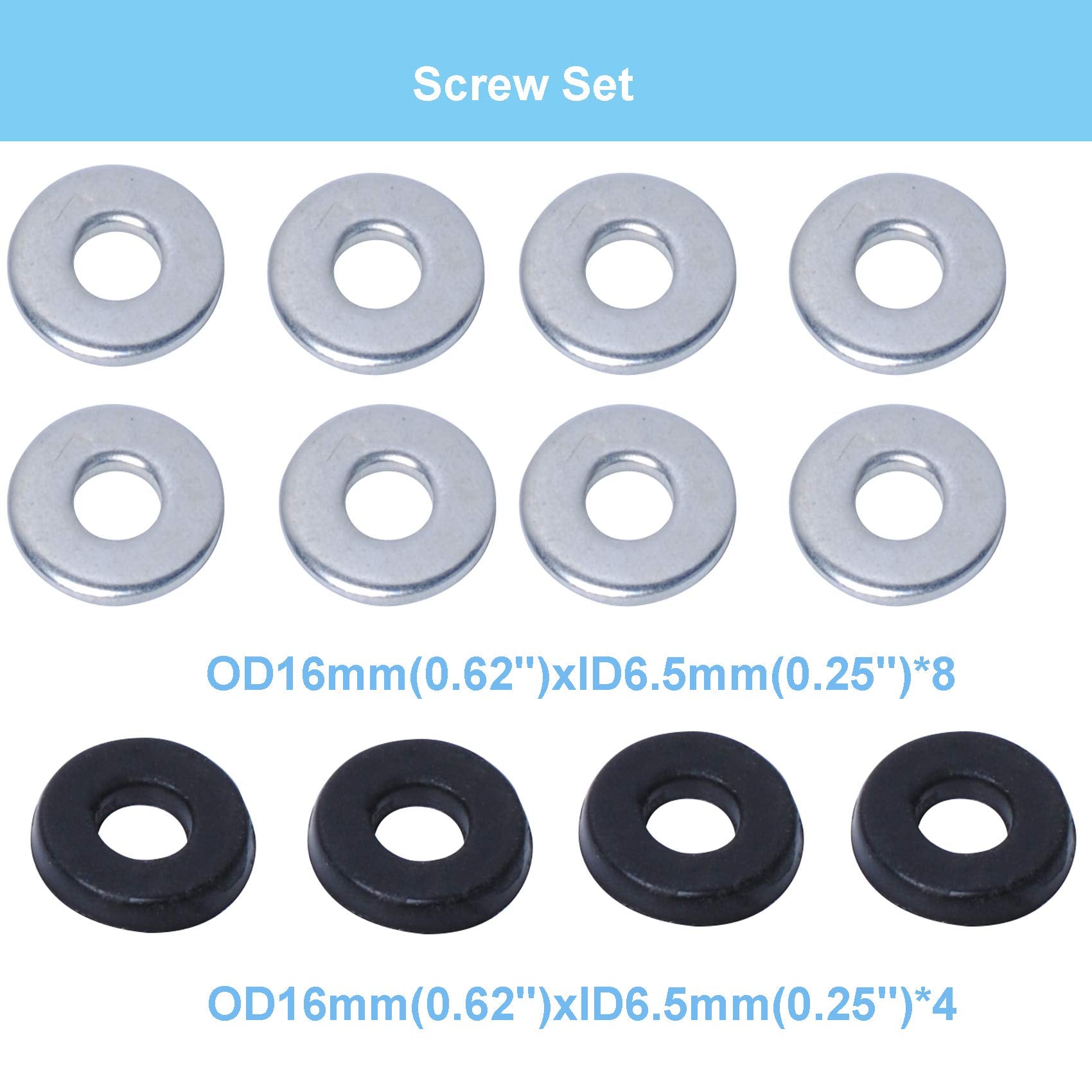 Podoy Crf50 Plastic Fairing Tank Mount Bolt Kit For Compatible With Xr50 Crf50 Sdg Ssr Pit Dirt Bike Motorcycle 50Cc 90Cc 110Cc