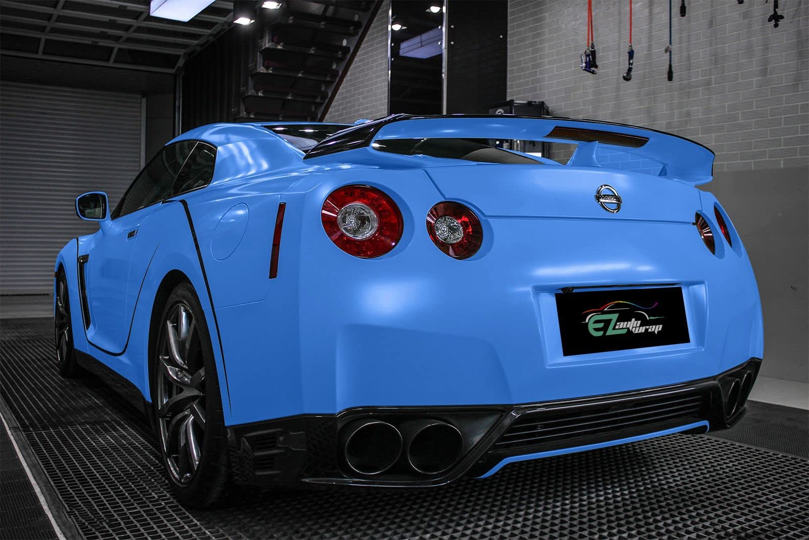 12''X60'' (1Ftx5Ft) Marina Blue Premium Satin Matte Flat Vinyl Wrap Sticker Diy Decal Film Sheet Auto Car Vehicle Motocycle Air