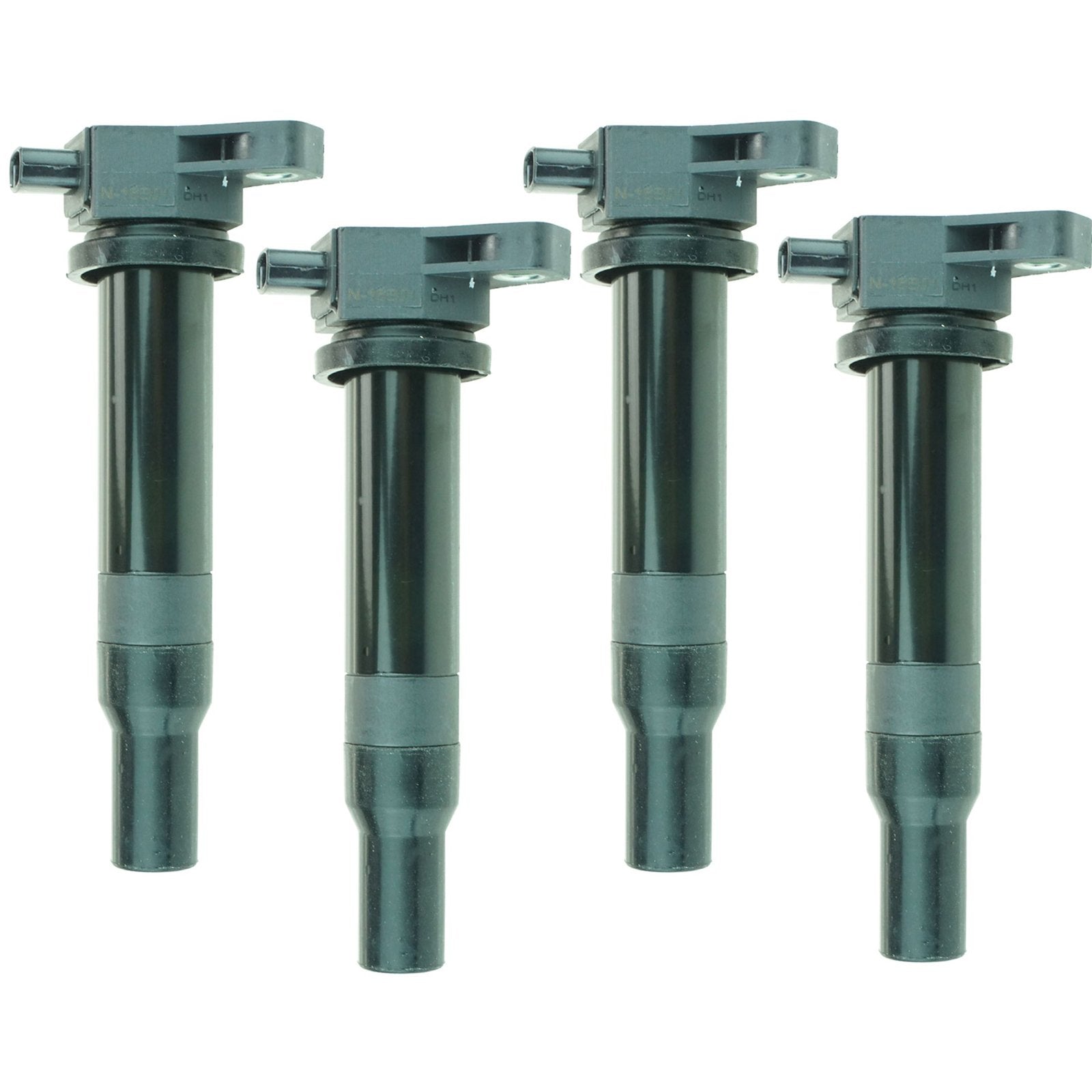Trq Ignition Coil Set Compatible With 2006-2011 Hyundai Accent Kia Rio Rio5