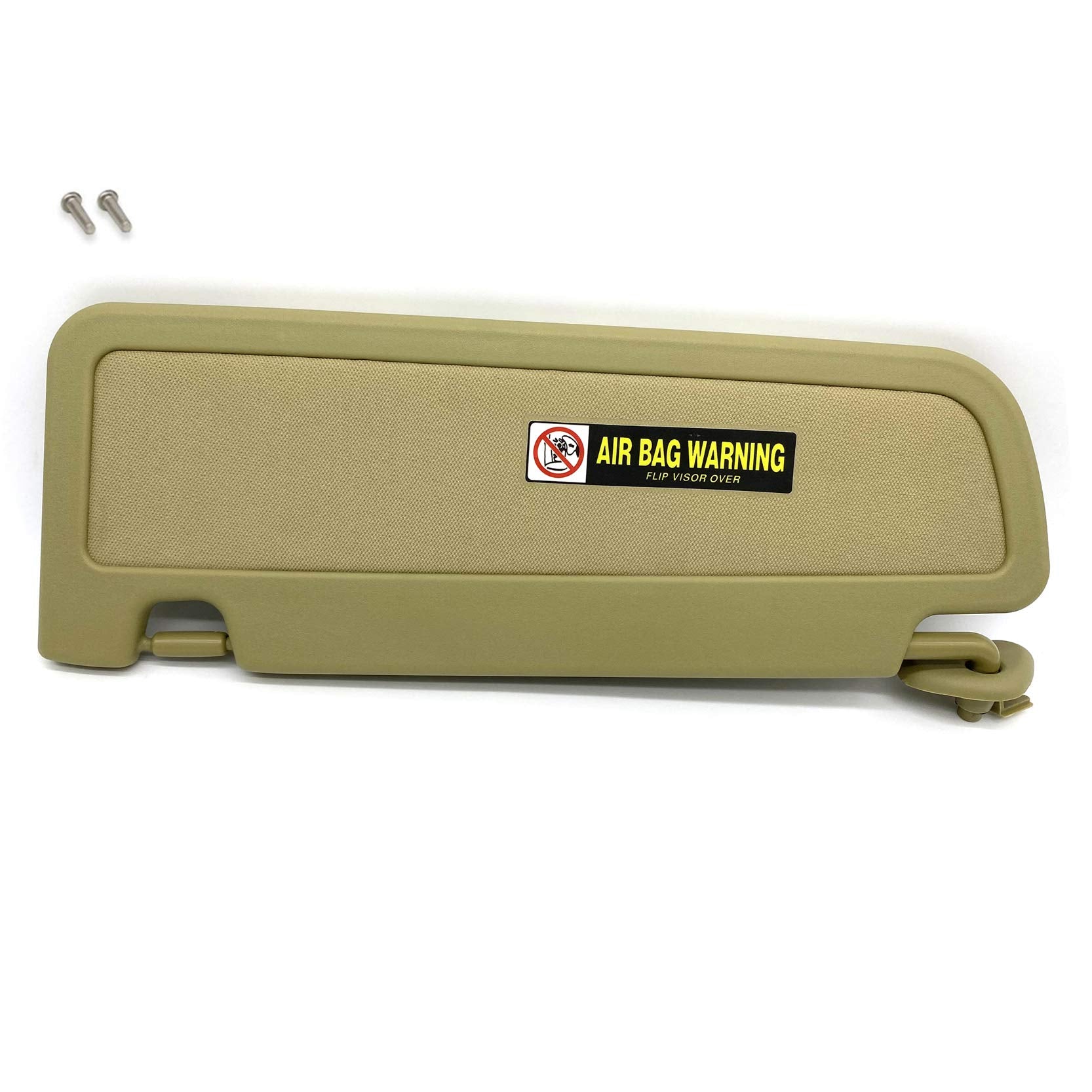 Ezzy Auto Beige Right Passenger Side Sun Visor For Civic 06-11 Ex Lx Sedan Si Coupe 83280-Sna-A01Za