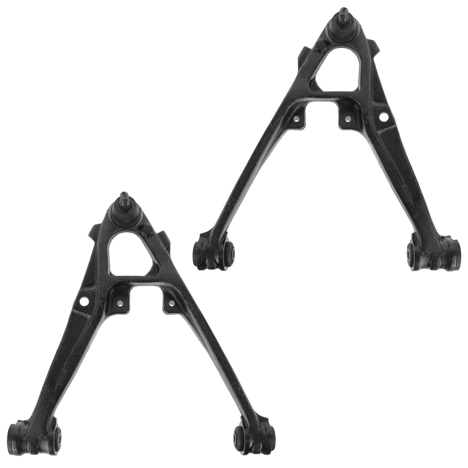 Trq Front Lower Control Arm With Ball Joint Set Compatible With 07-14 Cadillac 07-16 Chevrolet Gmc