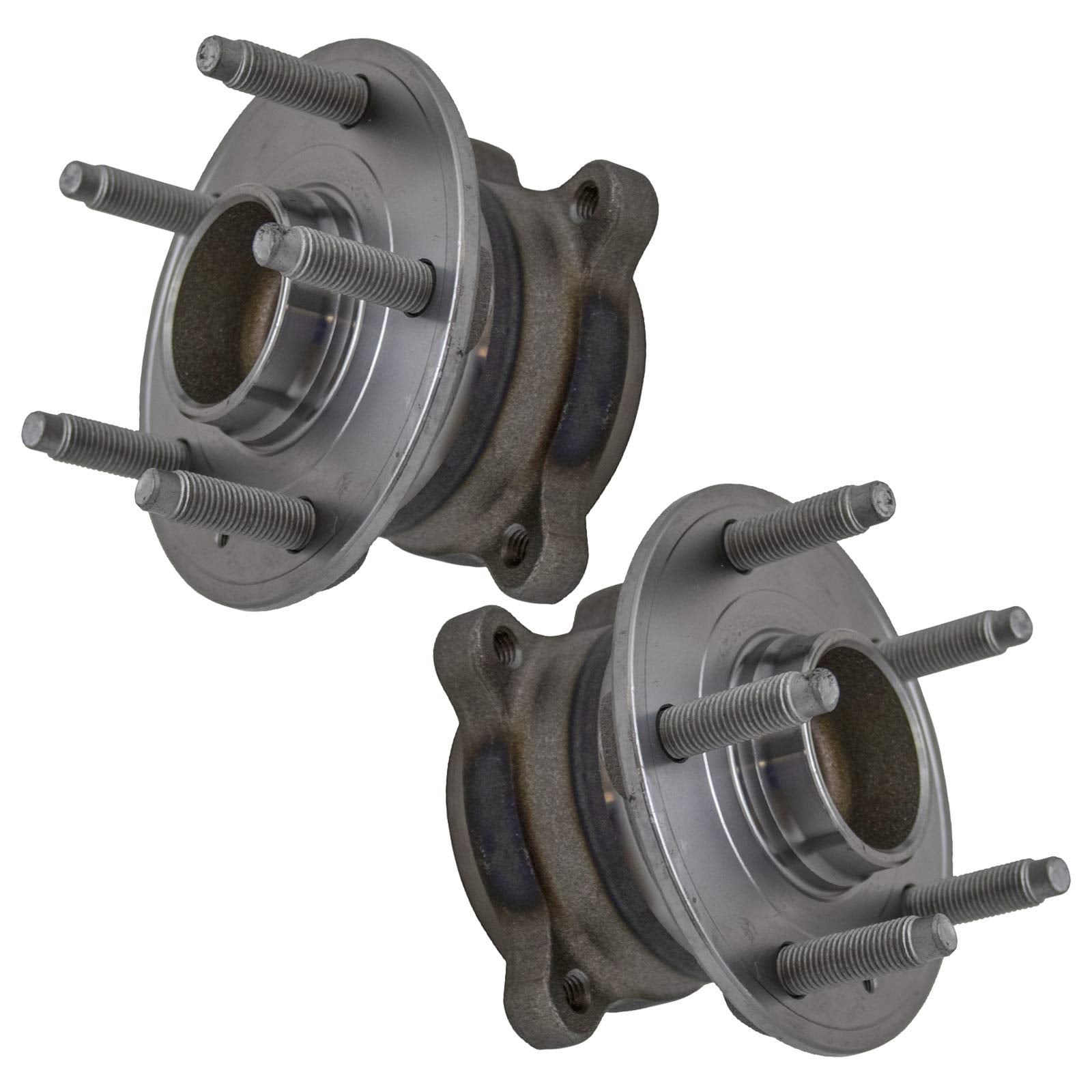 Trq Rear Wheel Hub Bearings Assembly Set Compatible With 2017-2018 Chevrolet Bolt Ev 2011-2015 Cruze 2016 Cruze Limited 2016-201
