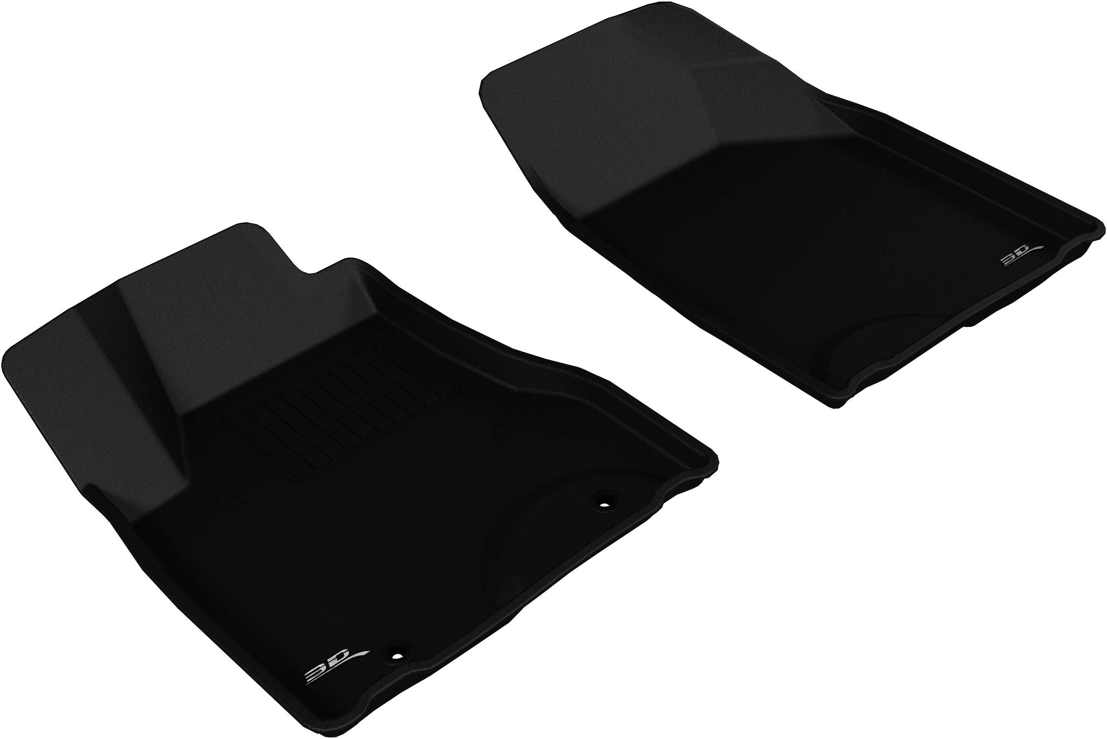 3D Maxpider Custom Fit Kagu Floor Mat (Black) For 2004-2009 Lexus Rx330/350-1St Row