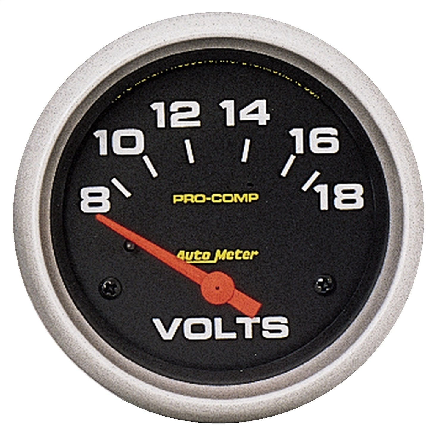 AUTO METER 5492 Pro-Comp Electric Voltmeter Gauge, Regular, 2.625 in.
