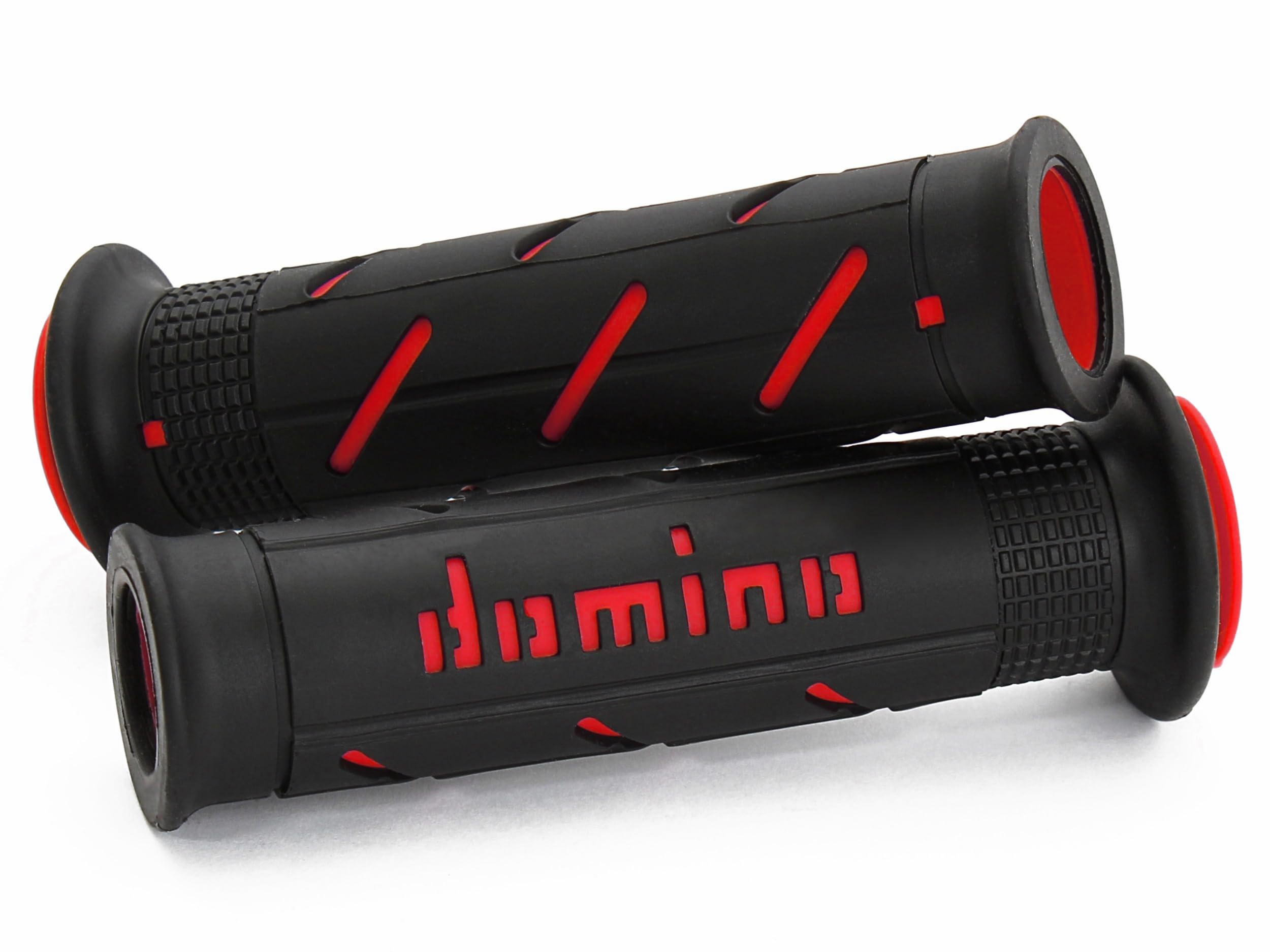 Domino Rubber Grip Offroad Right D.22  Mm. L.126  Mm Black A25041  C4240B7  0