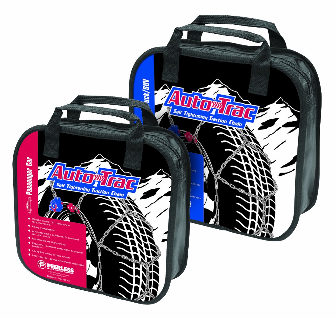 SCC 0153505 Auto-Trac Tire Traction Chain - Set of 2
