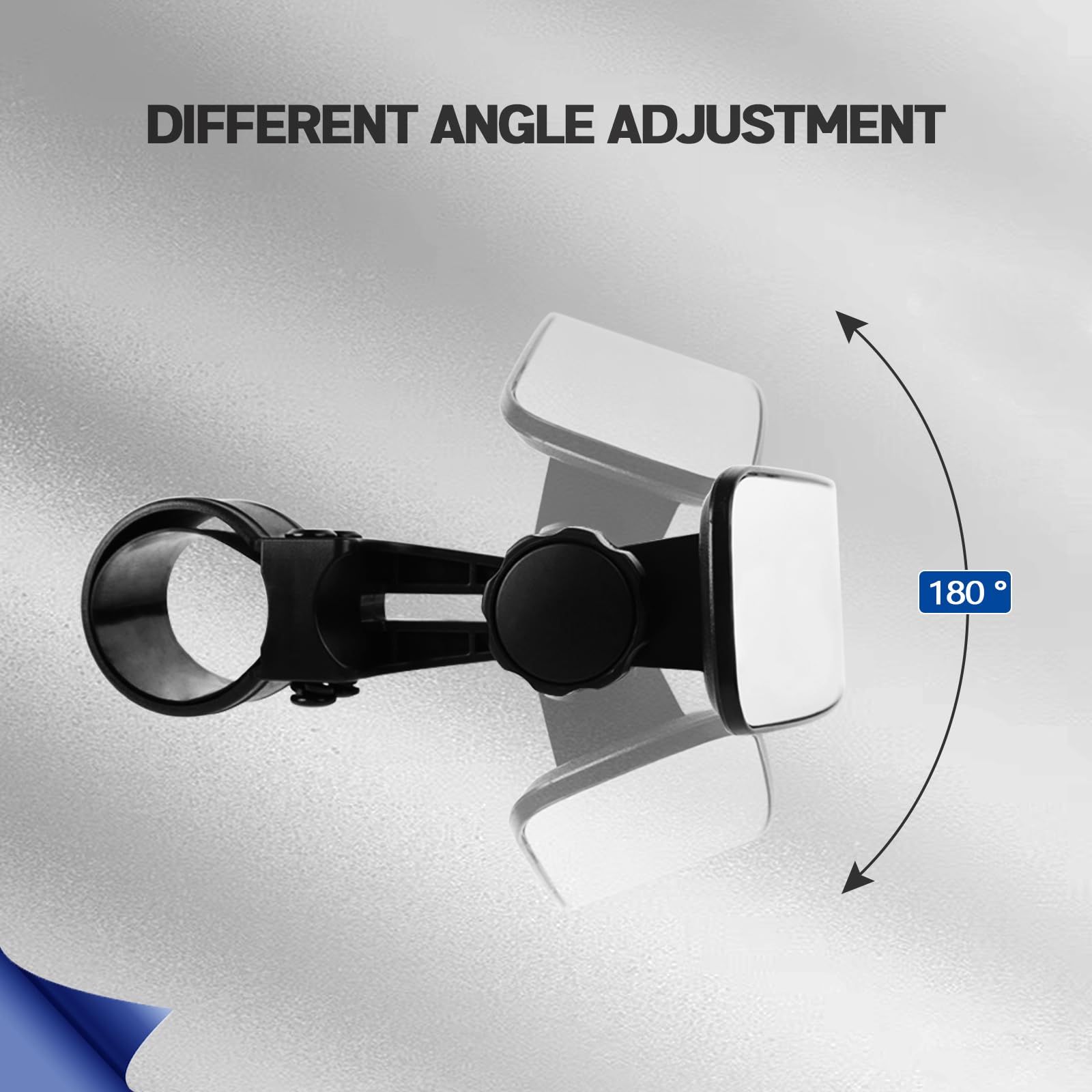UNIGT 16.5'' Ultra View UTV RearView Mirrors with 1.75-2.0'' Clamps Compatible with Polaris RZR 800 900 1000 Turbo, Can Am Maver
