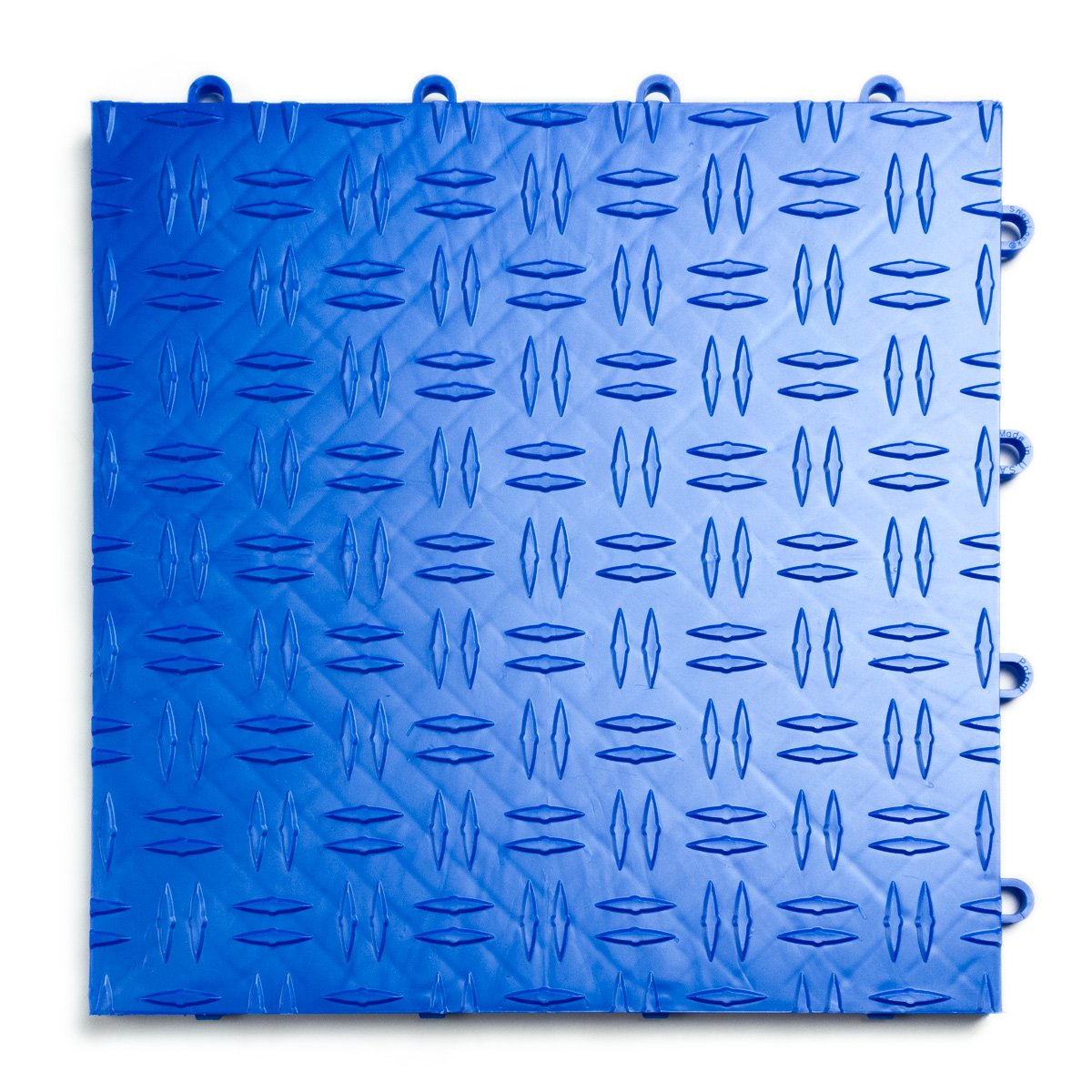 Big Floors Garagetrac Diamond, Interlocking Non-Slip Garage Flooring Tile, Durable, Modular, Heavy-Duty Copolymer, Easy Install 