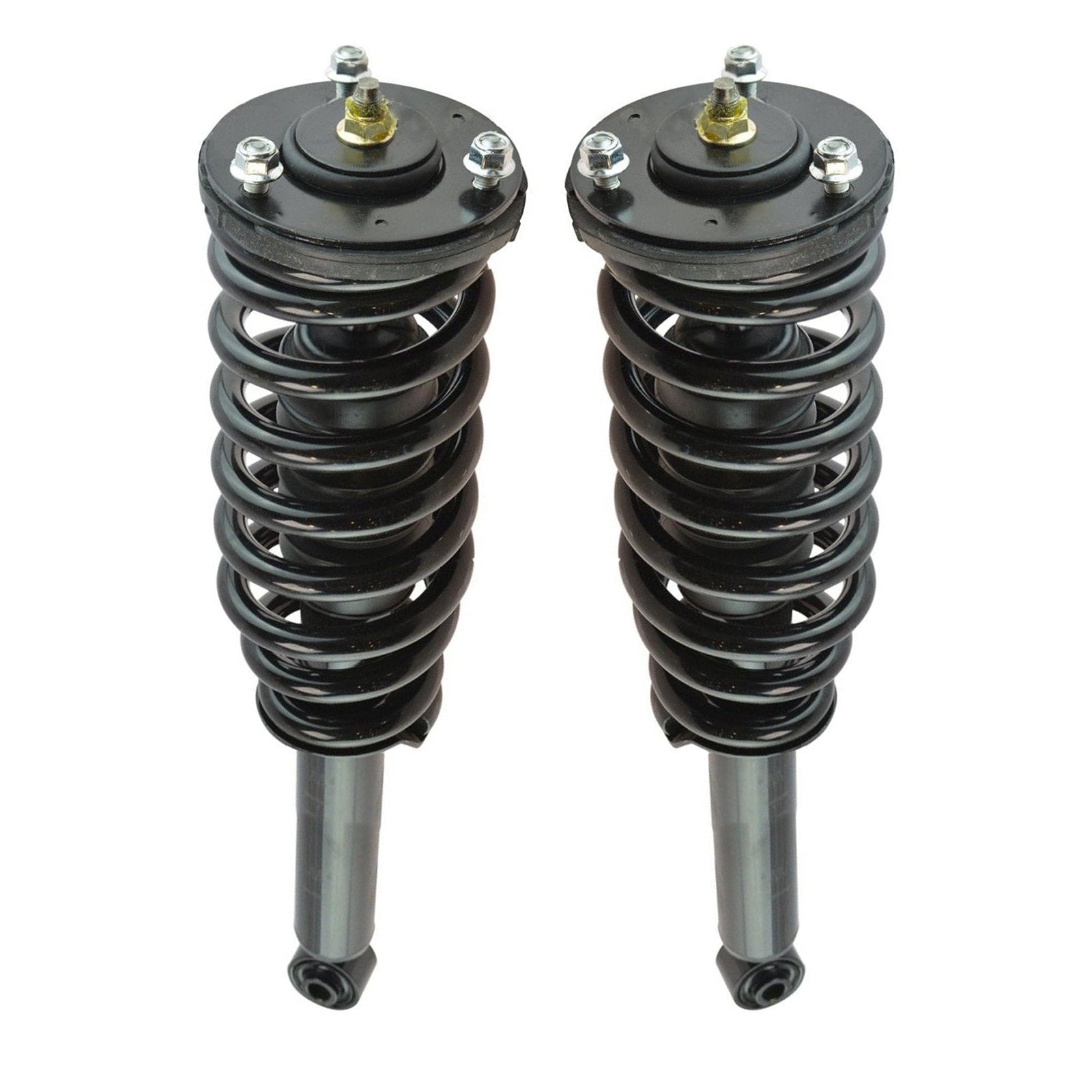 Trq Front Loaded Quick Complete Shock Strut Spring Assembly Driver Passenger Pair Compatible With 2003-2009 Kia Sorento