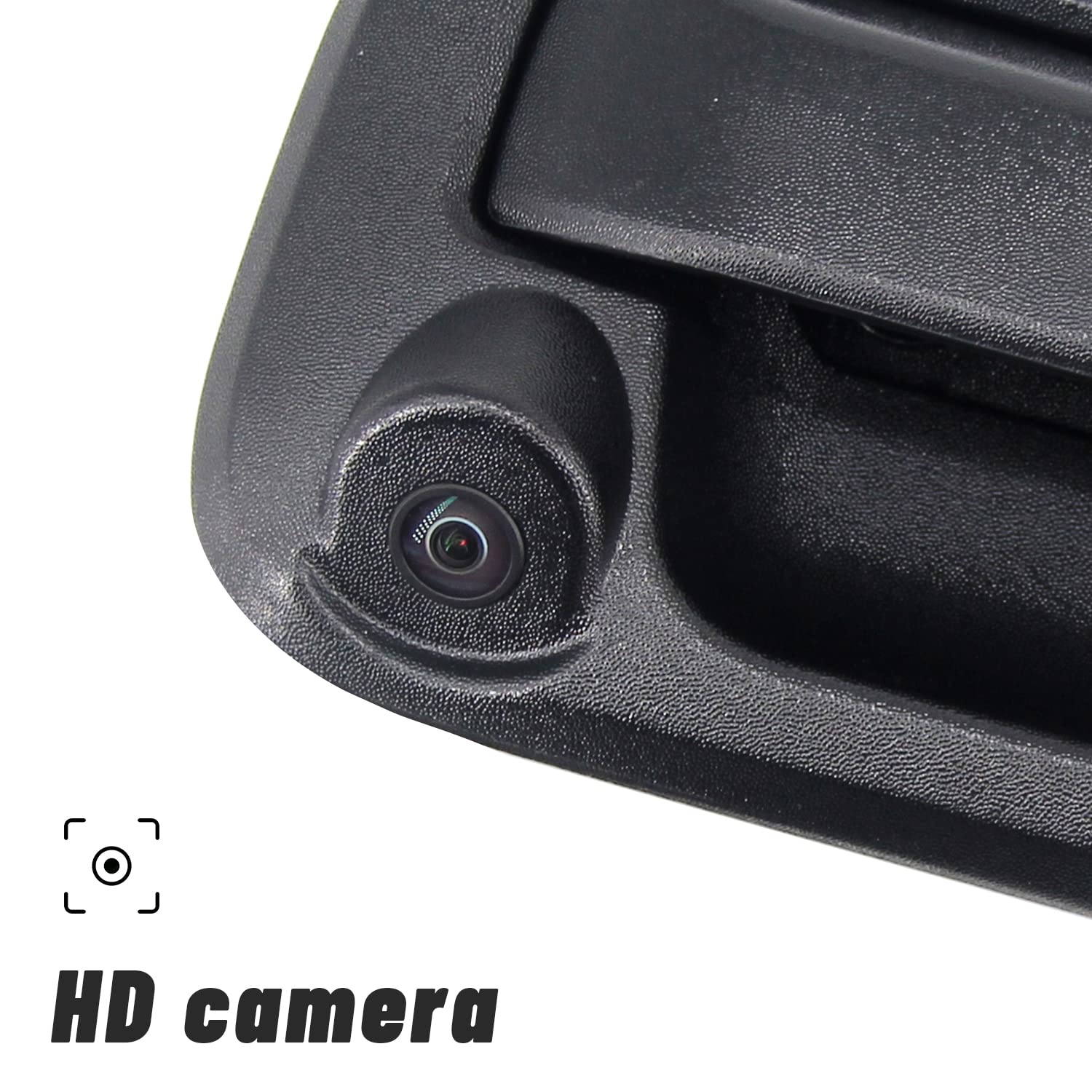 FEXON Backup Tailgate Handle with Reverse Camera for Ford F150 2005-2014, F250 F350 F450 F550 2008-2016 - Enhanced Safety & Visibility