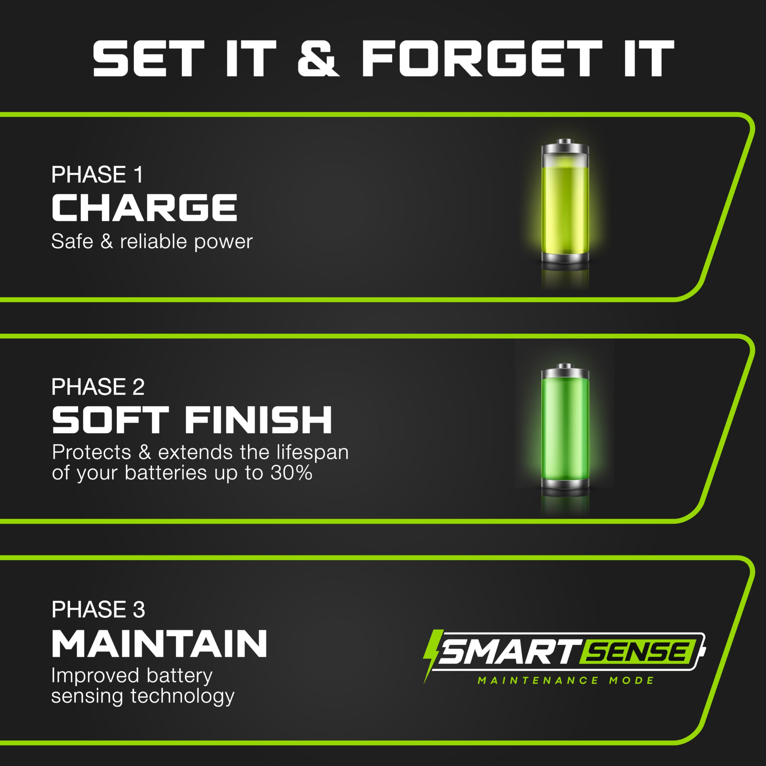 Form 36 Volt Golf Cart Battery Charger For Ezgo Txt Golf Carts With D Style Plug - 36V Lithium, Lifepo4, Lead Acid - Elite Versi