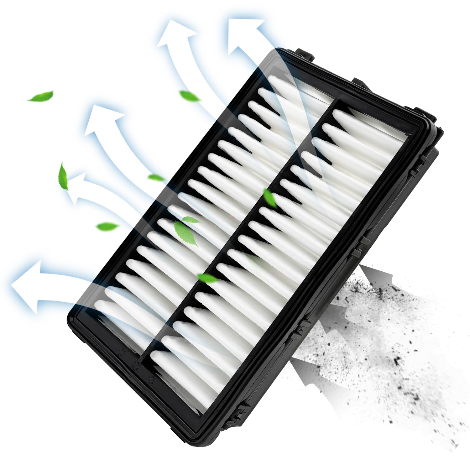Capume for Engine Air Filter JM1000 Fits for Tucson 2022-23, Santa Fe 2021-23, Santa Cruz 2022-2023, Sonata 2020-23, Carnival 20