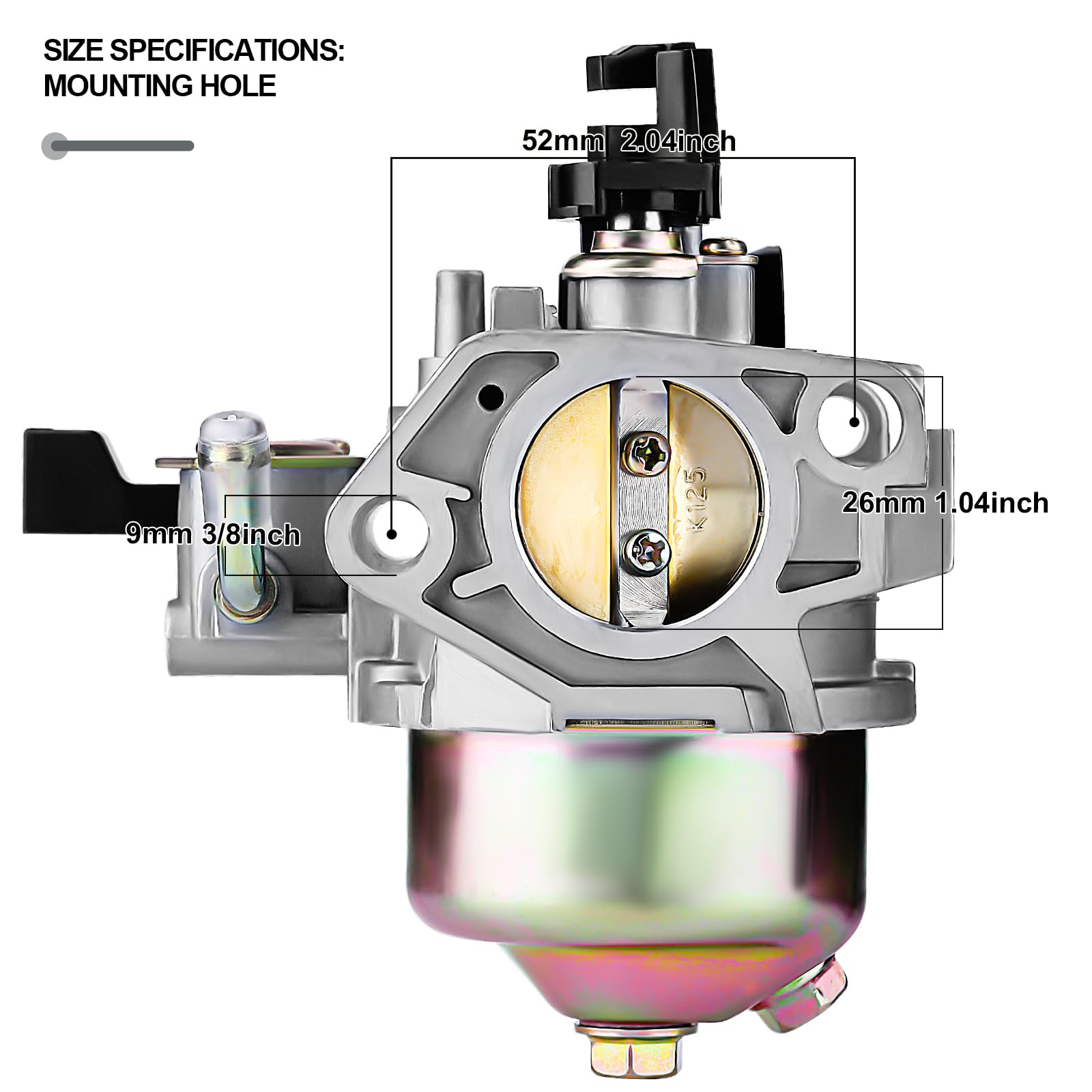 SOFO GX390 Carburetor for Honda Engine - For Honda GX390 Carburetor GX340 Parts GX360 GX 390 GX420 Predator 420cc Carburetor (11