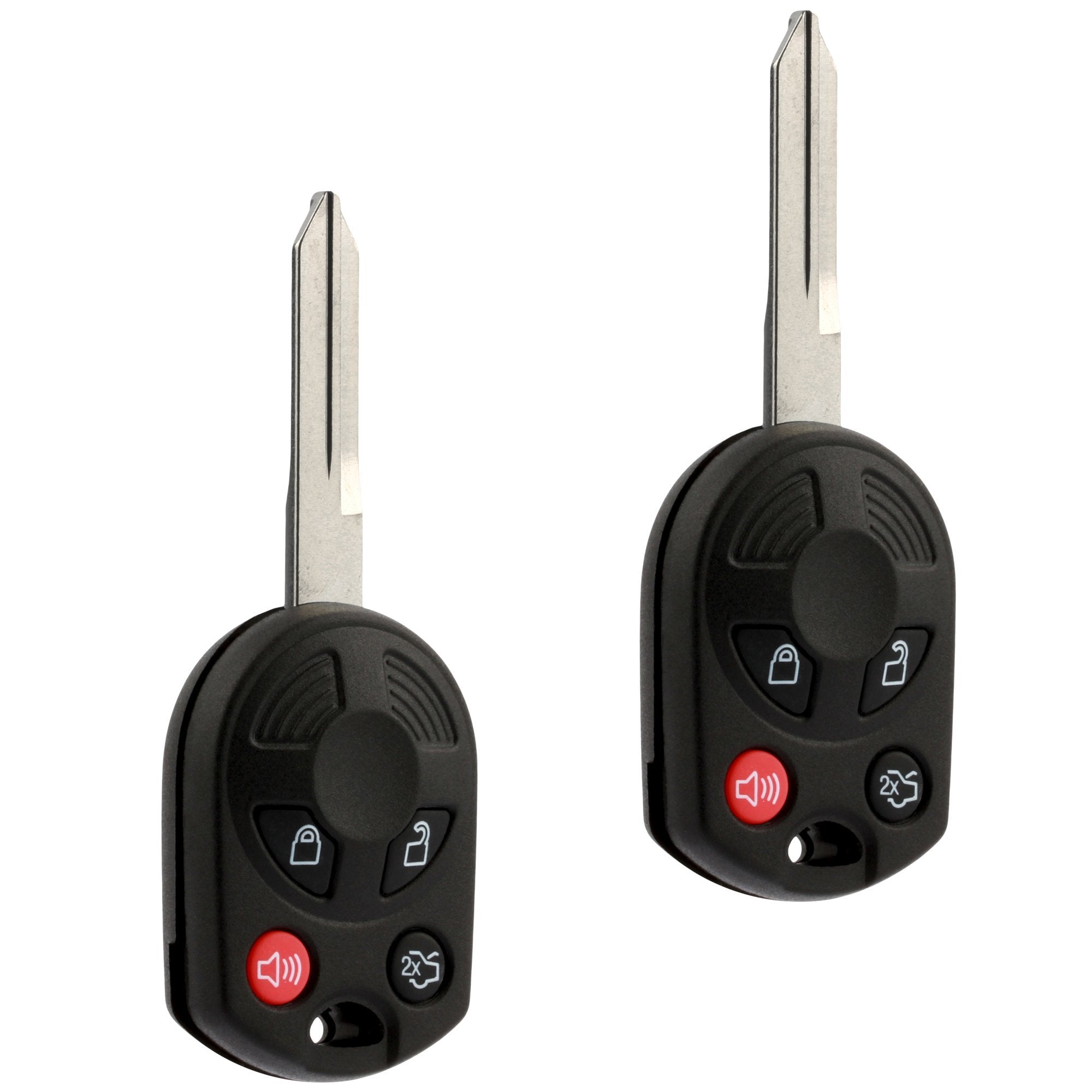 Key fits Ford Edge Escape Expedition Explorer Flex Five Hundred Focus Fusion Mustang Taurus Navigator Keyless Entry Remote Fob (