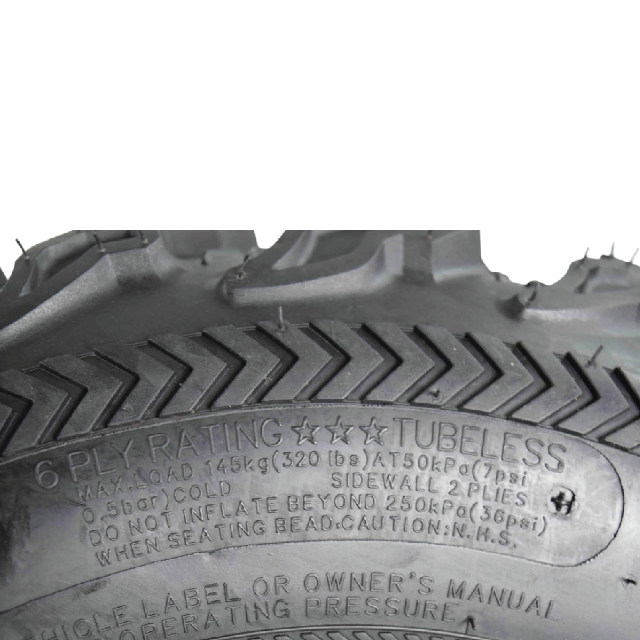 Kenda Bearclaw EX K573 ATV/UTV Tires - 6-Ply, 24x8-11 & 24x10-11 (4-Pack) - Durable Rubber for All