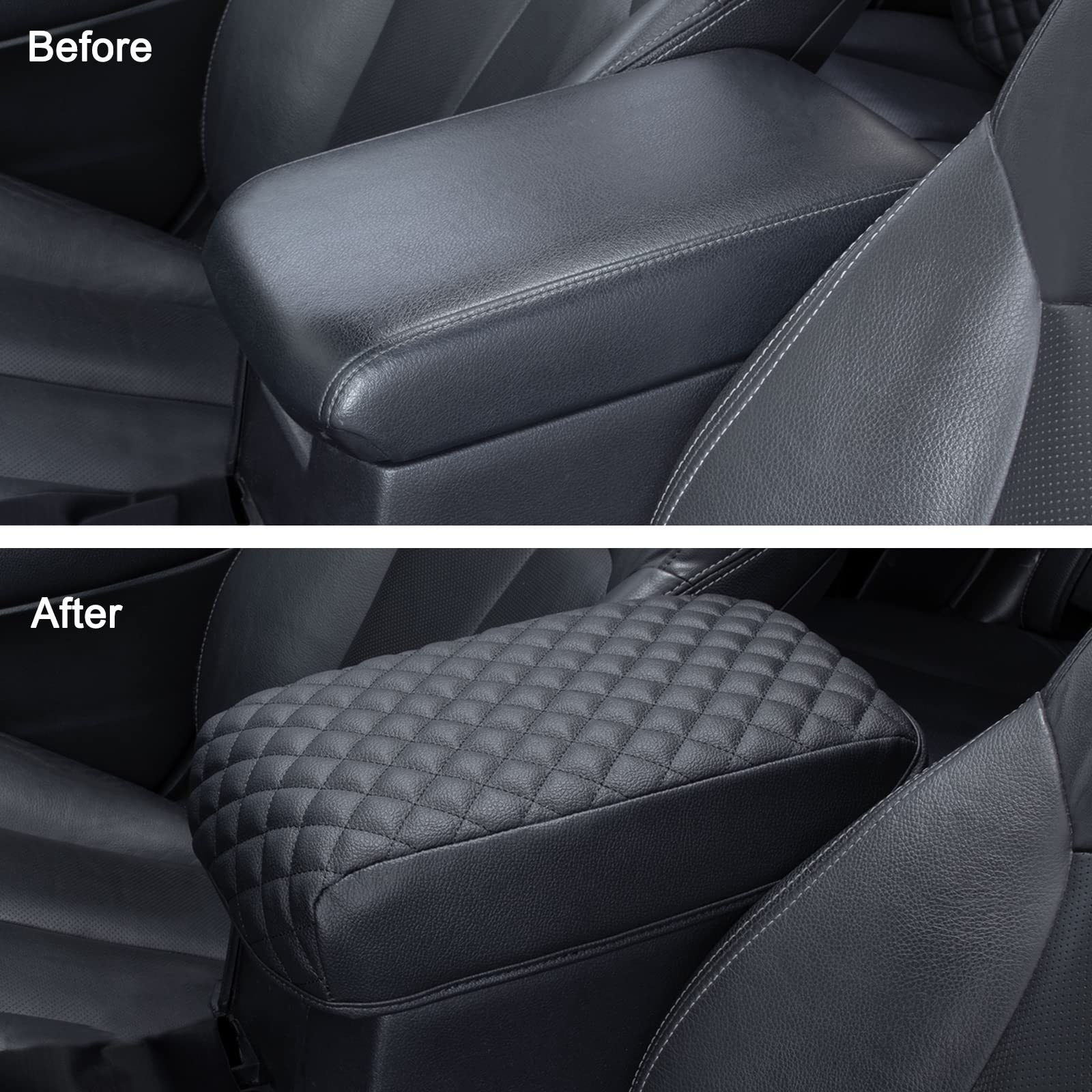 Jkcover Center Console Armrest Cover Compatible With Toyota 4Runner 2010-2022 2023 2024 Truck Accessories Premium Pu Leather Cus