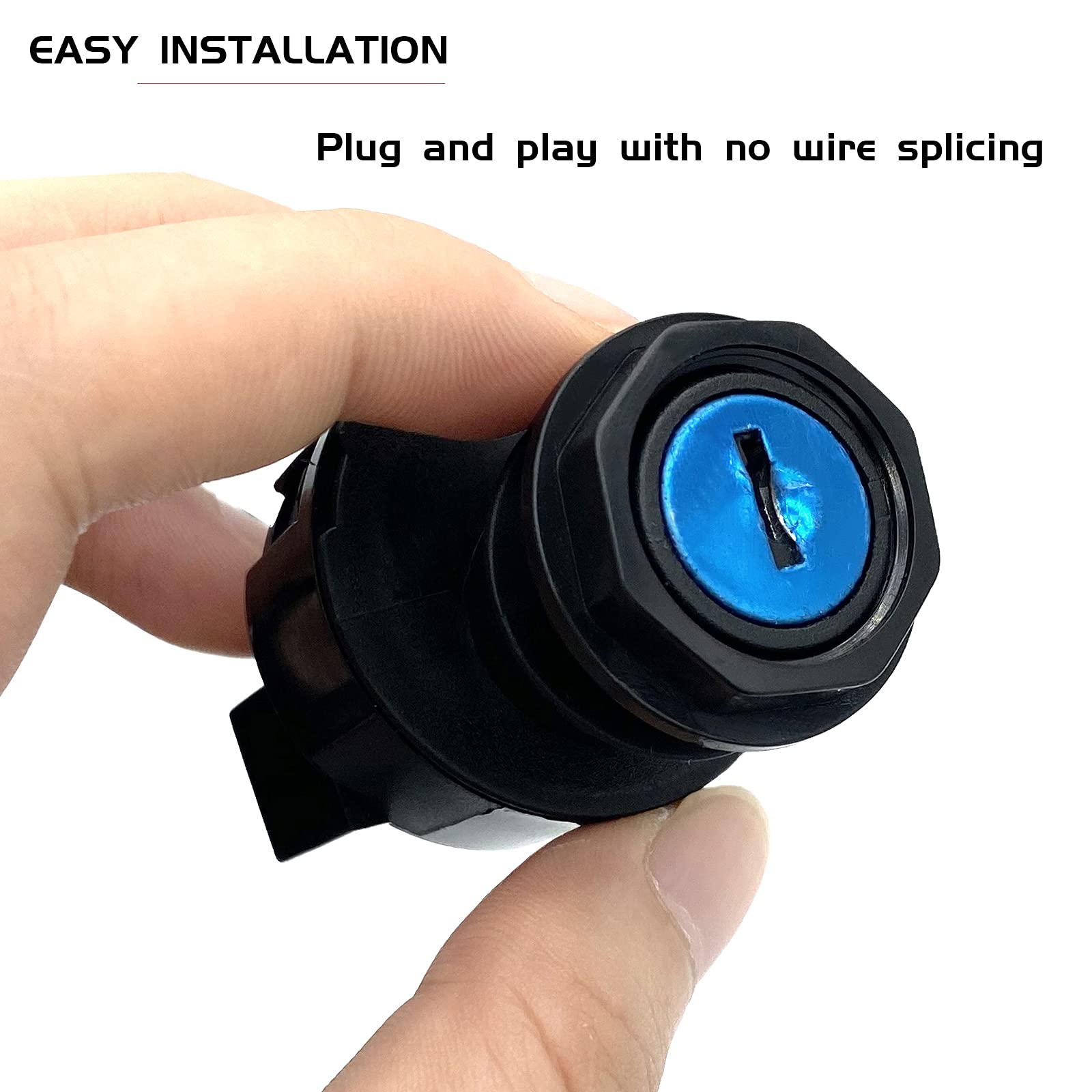 Ignition Switch with Key Replacement for Polaris Ranger 400 425 500 570 700 800 900 1000 Sportsman 300 325 400 450 500 550 570 7