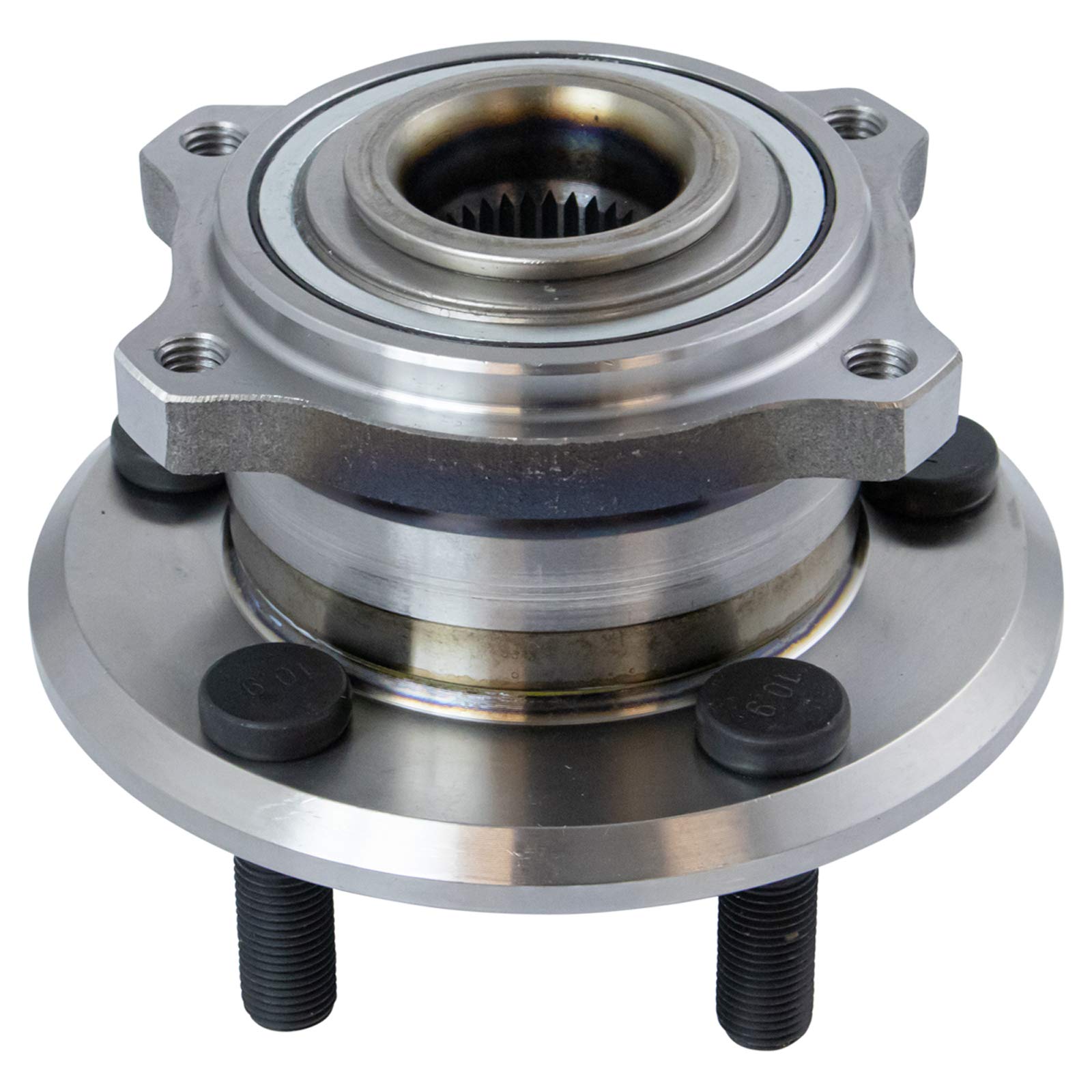 Trq Rear Wheel Hub Bearings Assembly Set Compatible With 2009-2014 Chrysler 300 2008-2014 Dodge Challenger Charger