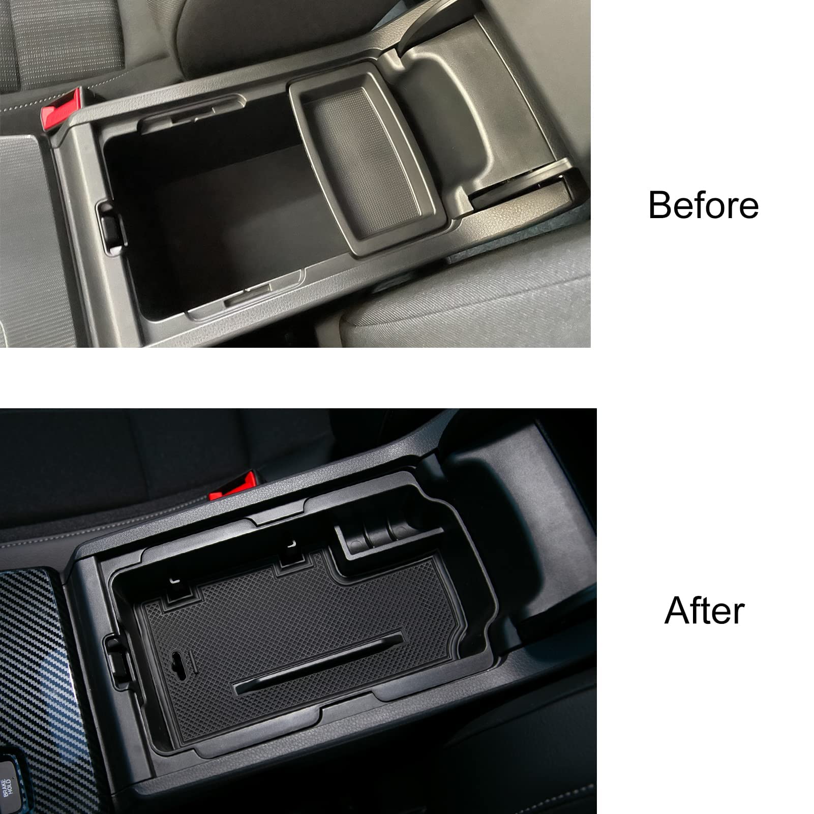Cke For 11Th Gen Civic With Cvt Compatible With Honda Civic 2025 2024 2023 2022 Accessories Car Center Console Box Armrest Storage Box Organizer Armrest Cover Tray Insert