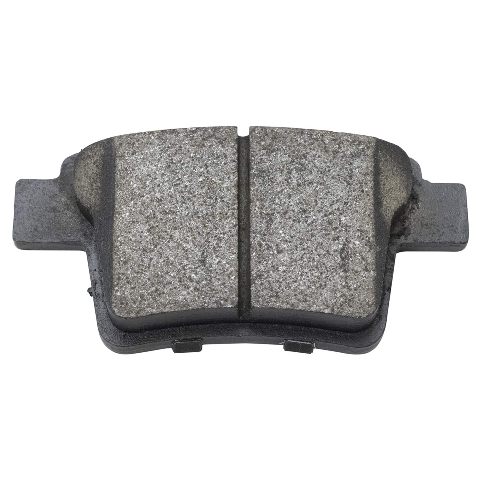 Trq Rear Brake Pad & Rotor Kit Brake Pads Brake Rotor Ceramic Compatible With 2005-2008 Jaguar X-Type