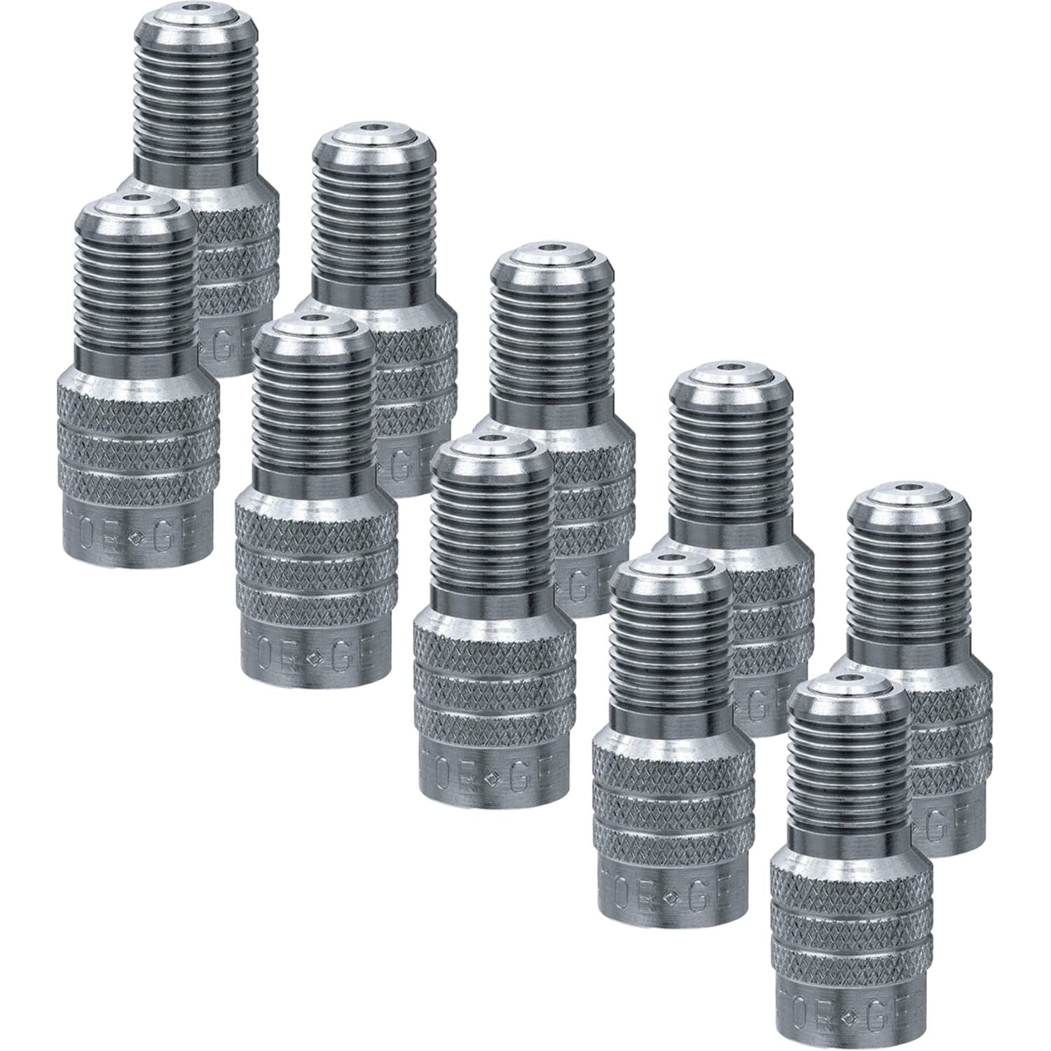 Alligator V2B Inflate Through Valve Stem Cap Gator Auto Rv Semi (10 Pack)