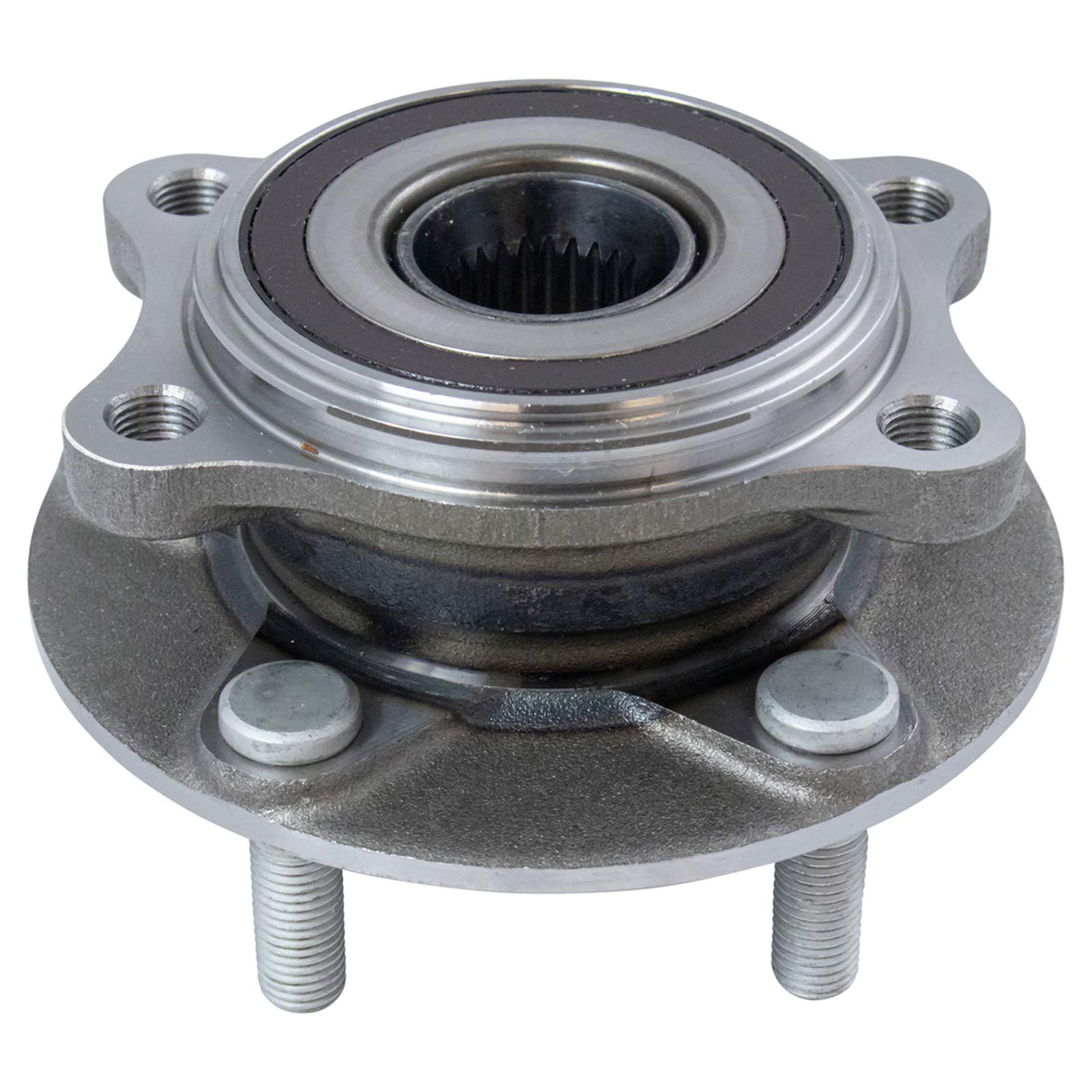 Trq Front Wheel Hub Bearings Assembly Set Compatible With 2014-2018 Mazda 3 2016-2021 Cx-3