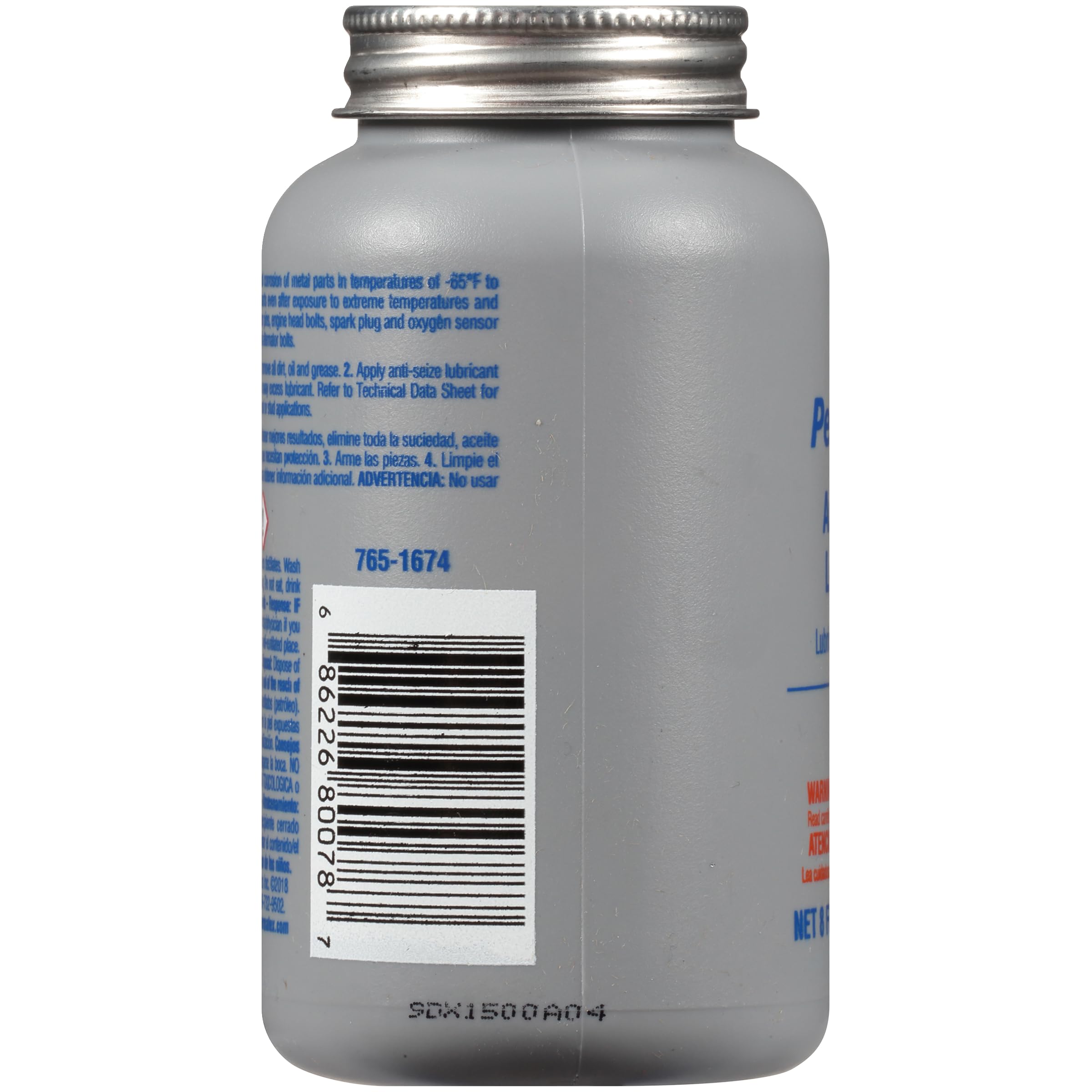 Permatex Anti-Seize Lubricant, 8 Fl Oz, Silver, Model 13, Metal