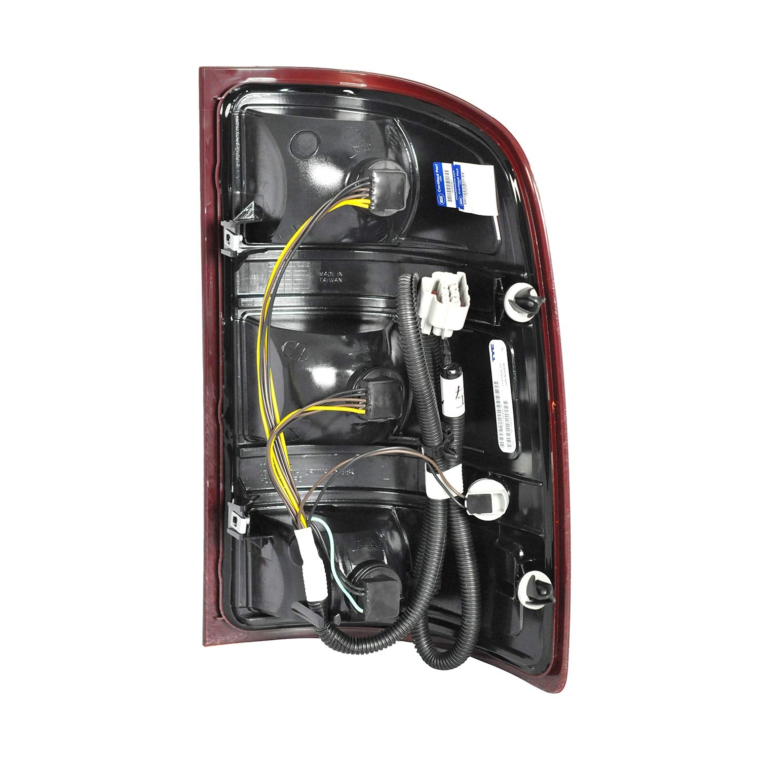 Dependable Direct Passenger Side (RH) Tail Light Assembly For 2007-2013 GMC Sierra 1500 (SL, SLE, SLT, WT) - 2007-2010 GMC Sierr