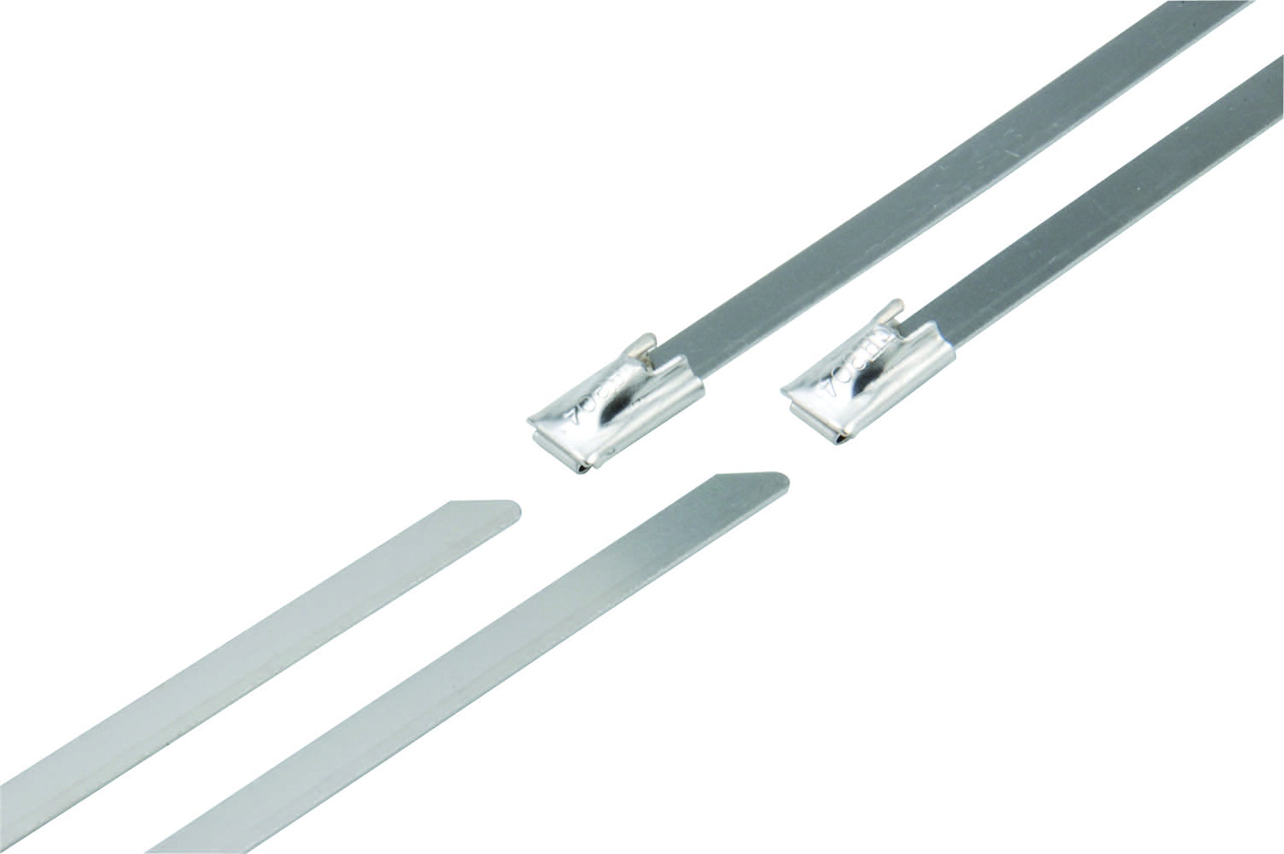 Dei Stainless Steel Exhaust Locking Ties, 8 Inch Long 9 Pack (2 Inch Diameter)