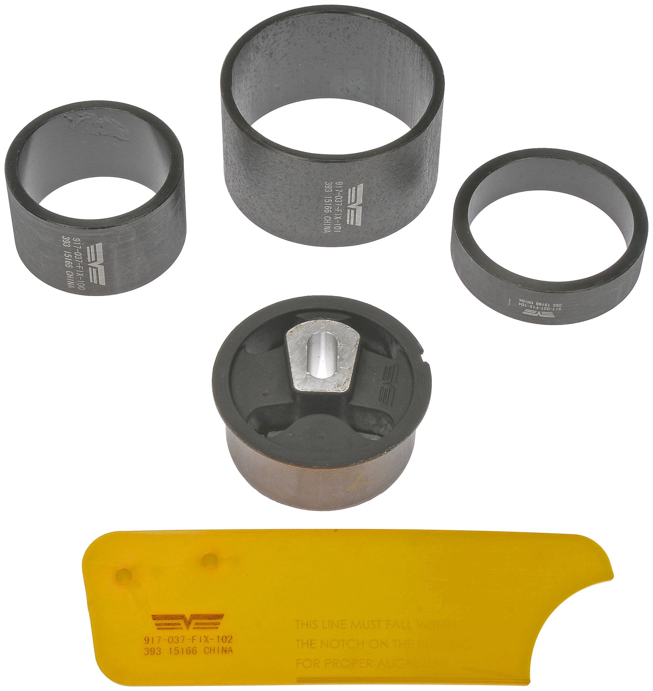 Dorman 917-037 Transmission Mount Bushing Kit Compatible With Select Ford / Mercury Models (Oe Fix)