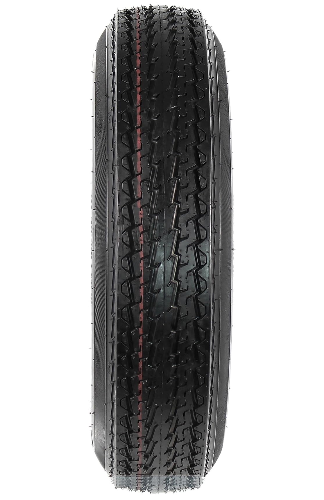 Ecustomrim 2-Pack Trailer Tire On Rim 4.80-12 480-12 5 Lug White Spoke Wheel - 2 Year Warranty W/Free Roadside