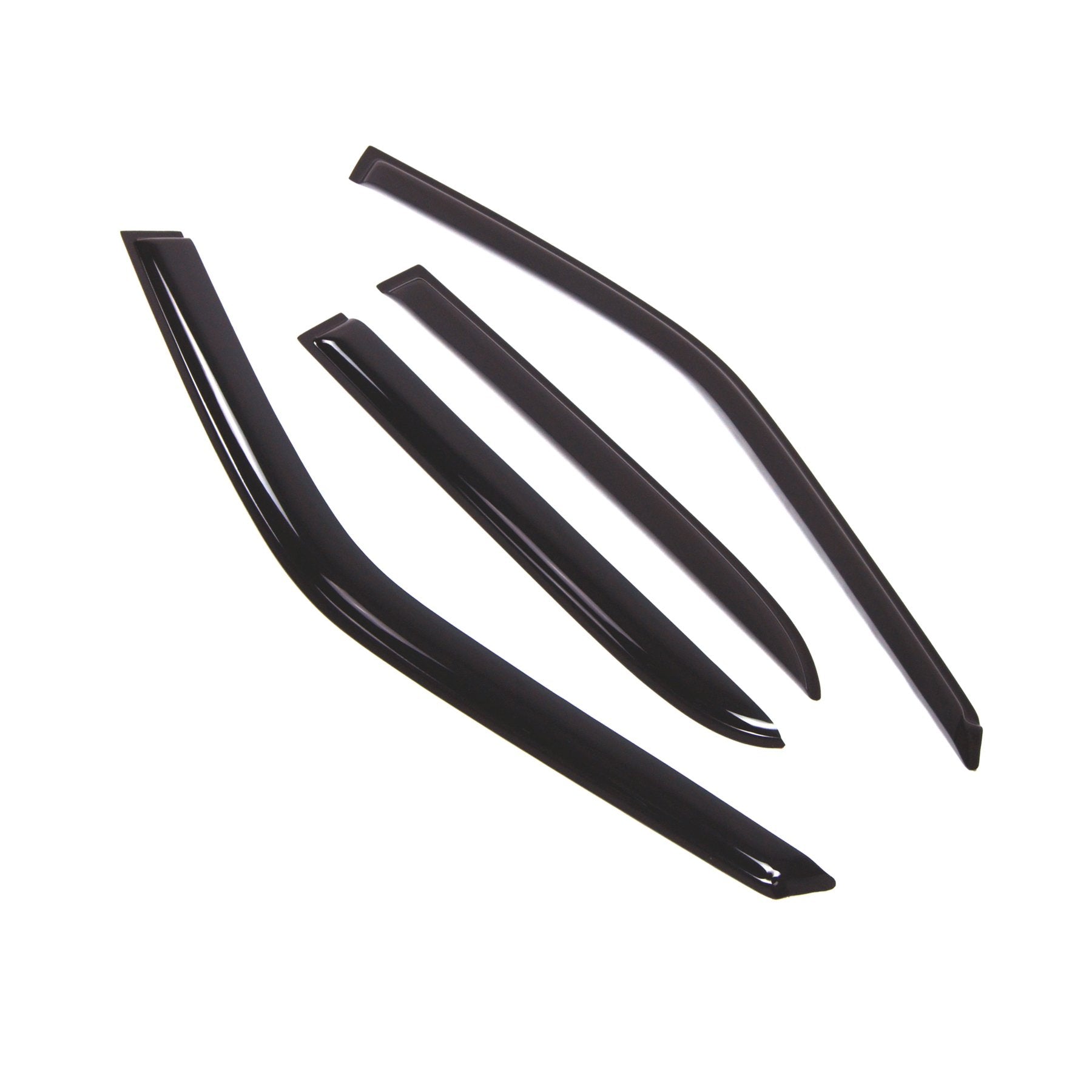 Tuningpros Outside Mount Window Vent Visors Rain Guards Compatible With Suzuki Grand Vitara 1999-2005 | Side Window Wind Deflect