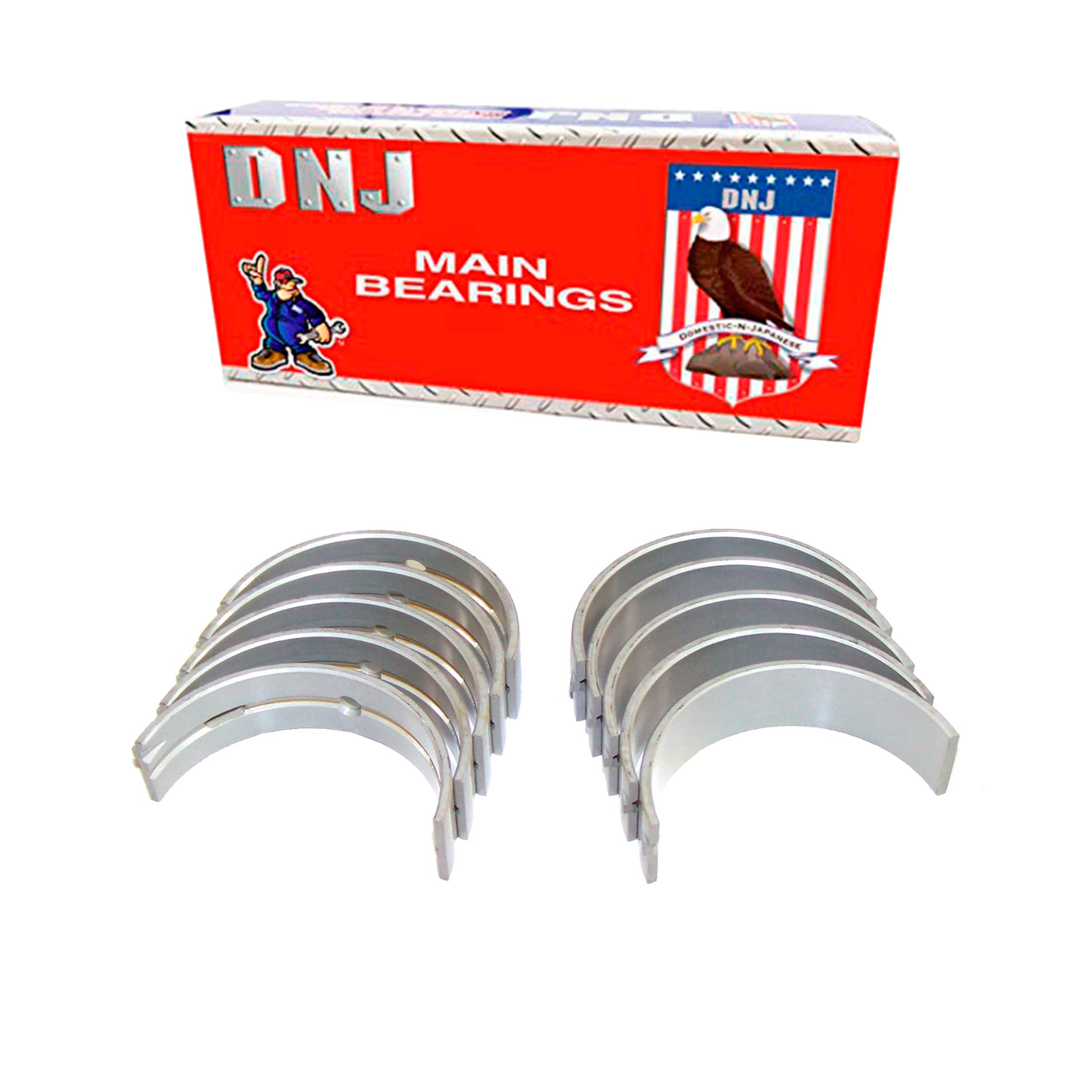 Dnj Mb649 Main Bearings For 2002-2015 / Infiniti, Nissan/Armada, Fx45, Fx50, M45, M56, Pathfinder, Pathfinder Armada, Q45, Q70,
