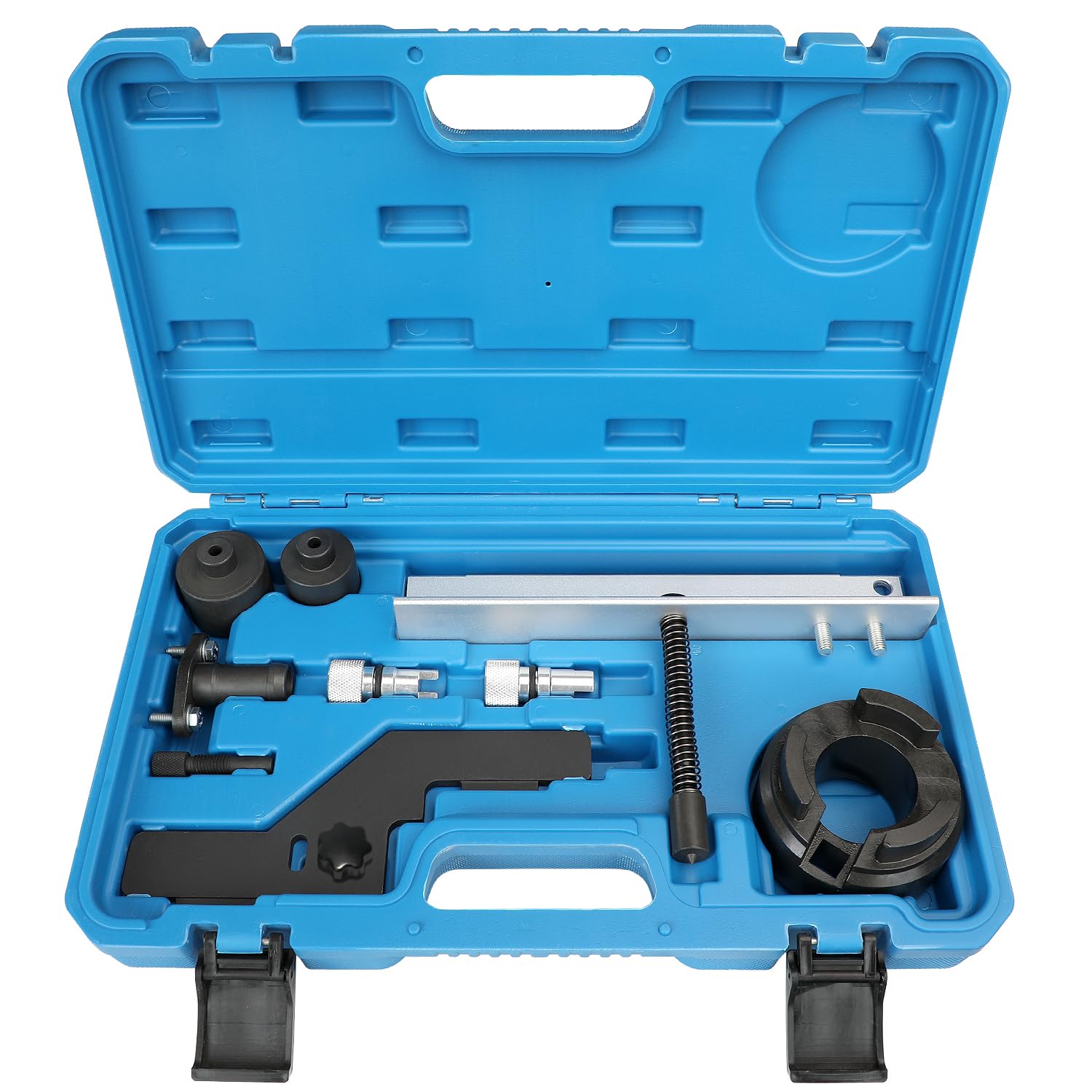 Camshaft Holding Alignment Timing Kit Crankshaft Damper Holder Balance Shaft Preload Tool Vct Solenoid Seal Installer Compatible