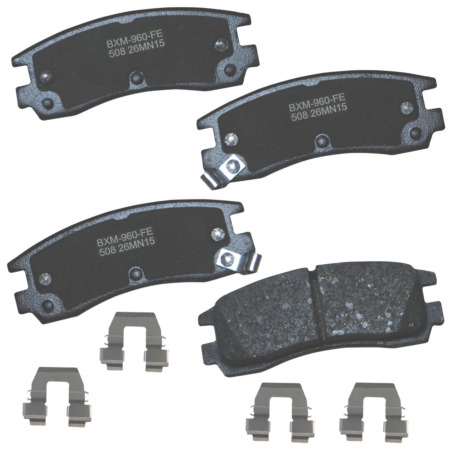 Bendix Premium Sbm508 Rear Brake Pads For Lesabre,Park Avenue,Regal,Riviera,Allante,Deville,Eldorado,Seville,Lumina,Monte Carlo,