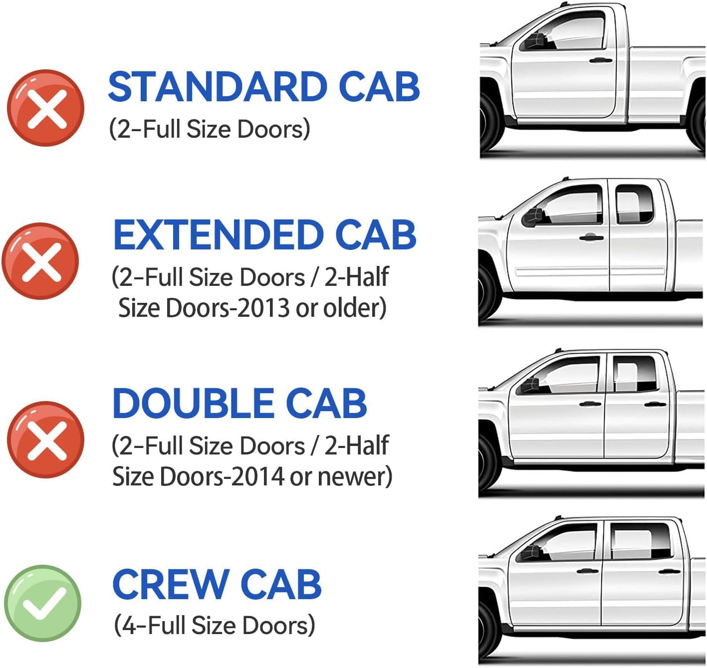 Window Visors Rain Guards for 2019-2025 Dodge Ram 1500 Crew Cab (New Body Style), Out-Channel Window Vent Wind Deflectors Visors