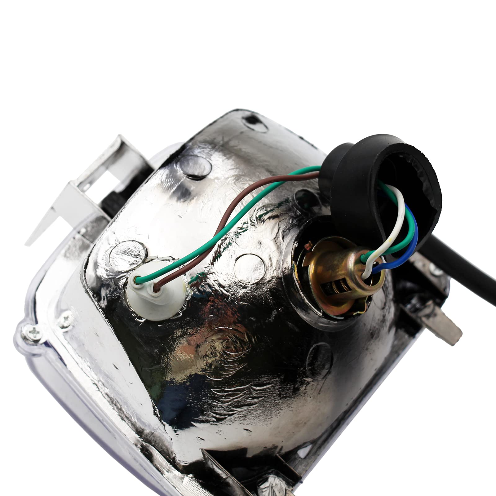 PRO BAT Chinese ATV Quad Headlight + 12V Rear Tail Brake Light 3 Pin Female Plug for Taotao 3050C Coolster SunL 50cc 70cc 90cc 1