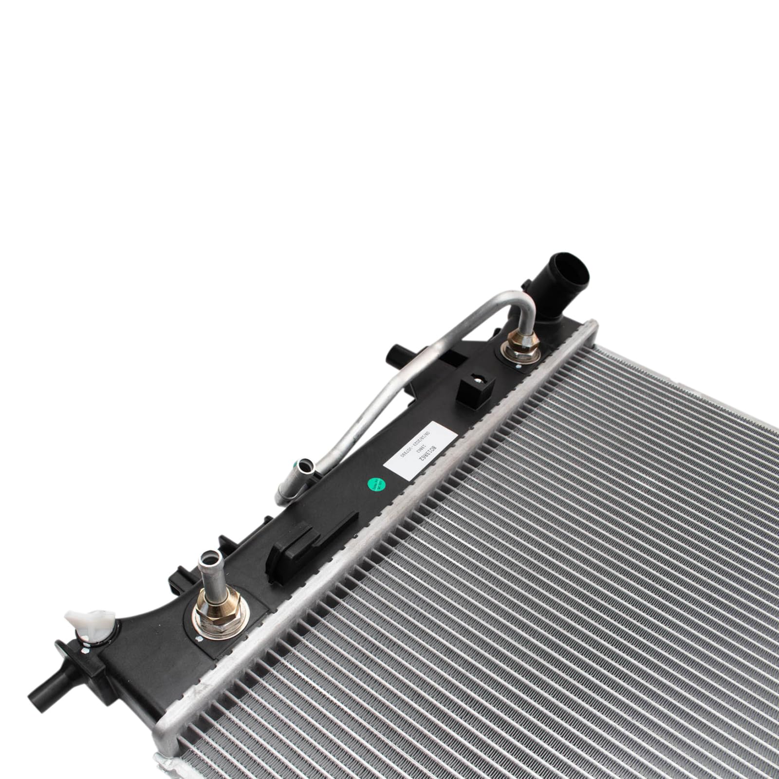 TRQ Radiator Assembly - Premium Aluminum Core 1 Row for 2020-2023 Kia Soul & 2021-2023 Kia Seltos, L4 2.0L,