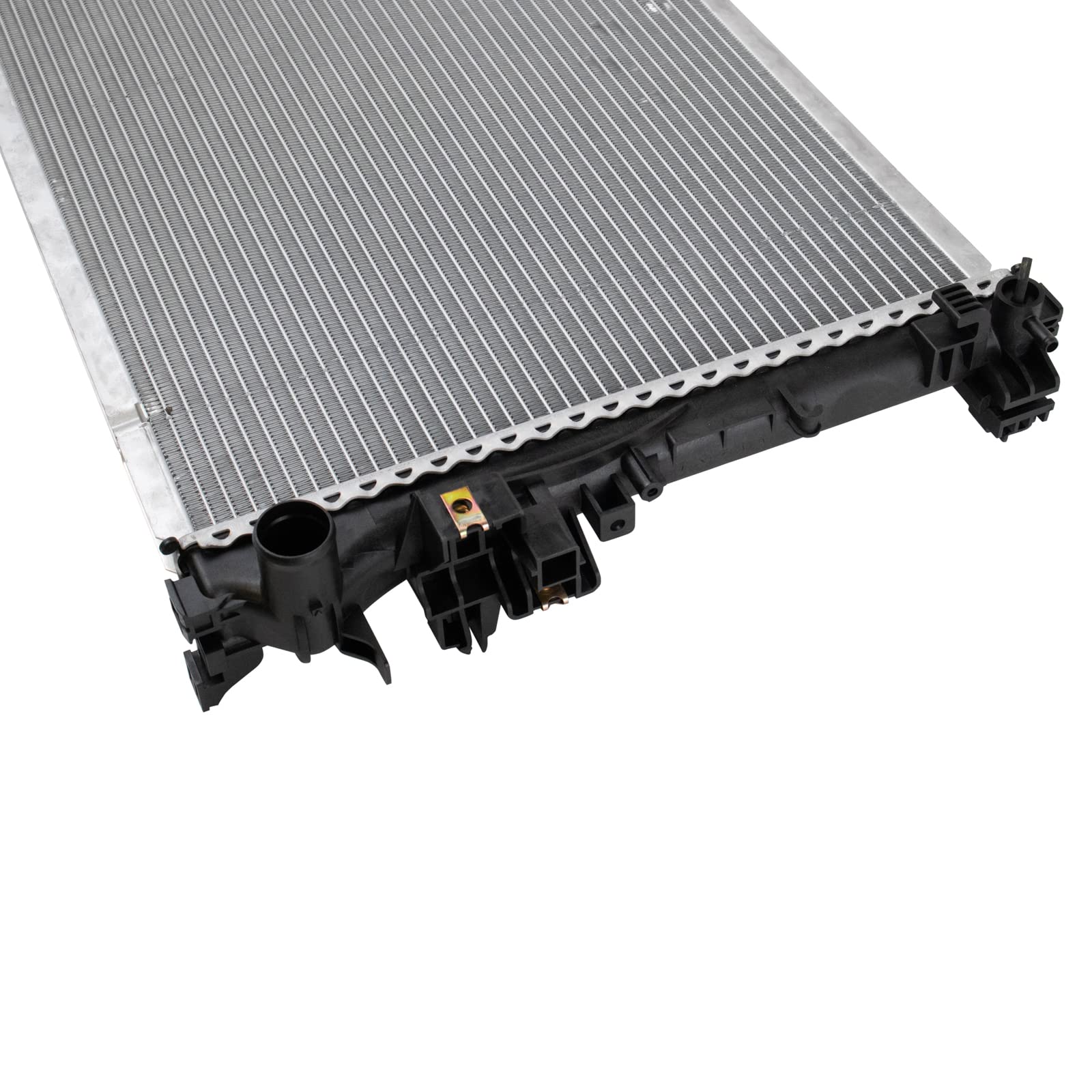 TRQ Radiator Assembly Aluminum Core Cross Flow for 2016-2021 Chevrolet Malibu L4 2.0L Automatic Transmission Model RDA80241
