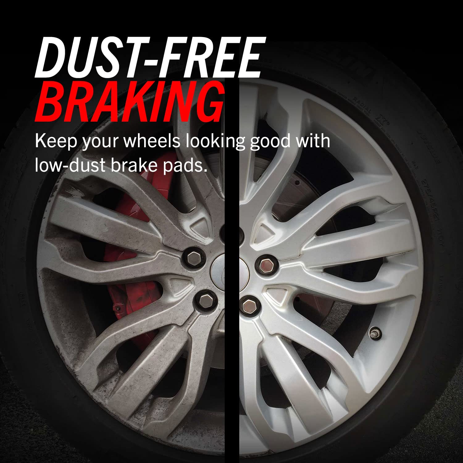 Power Stop 17-1916, Z17 Rear Ceramic Brake Pads With Hardware